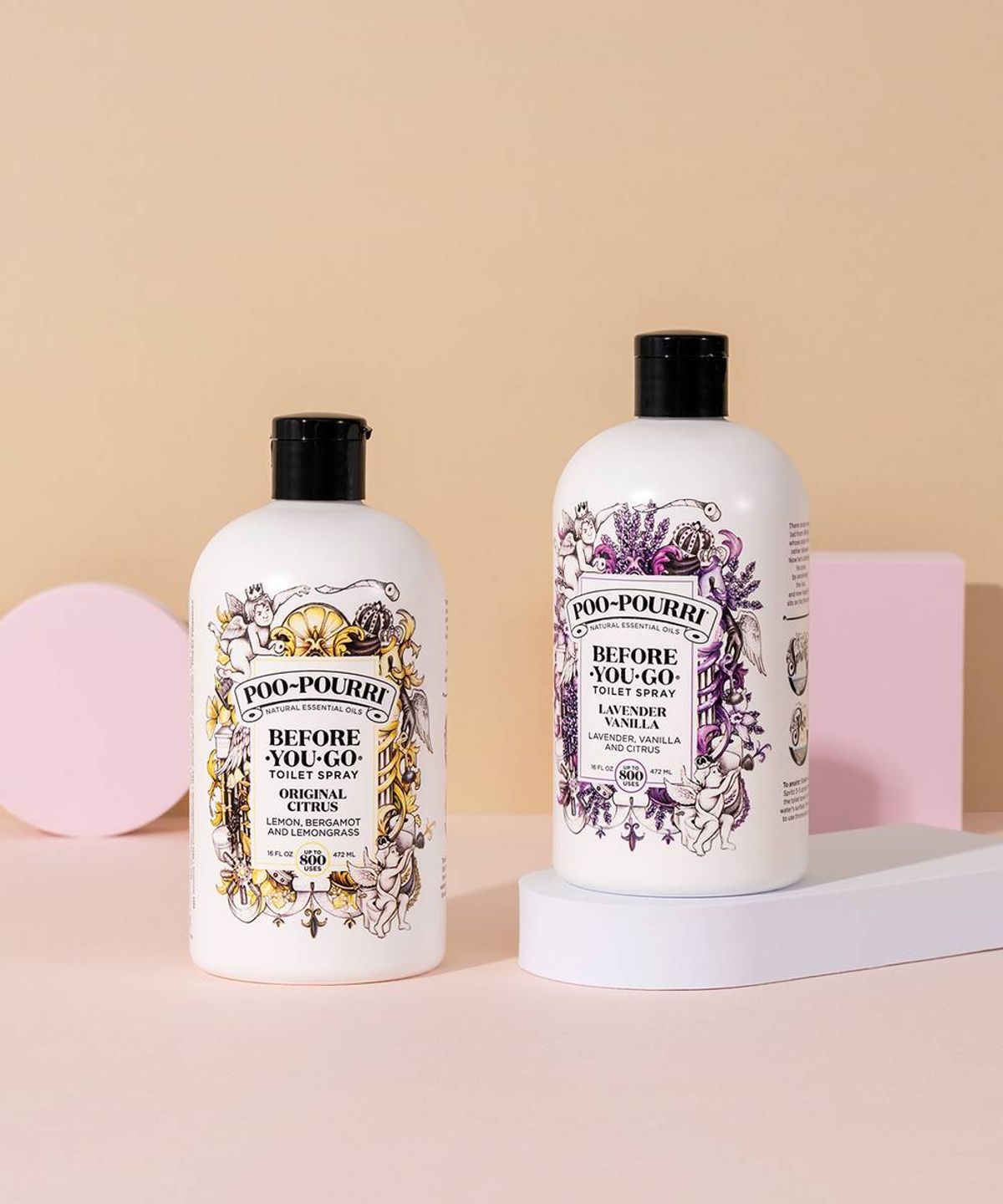 푸푸리(POOPOURRI) [푸푸리]토일렛퍼퓸 대용량 리필형 472ml(800회분) 2가지 향