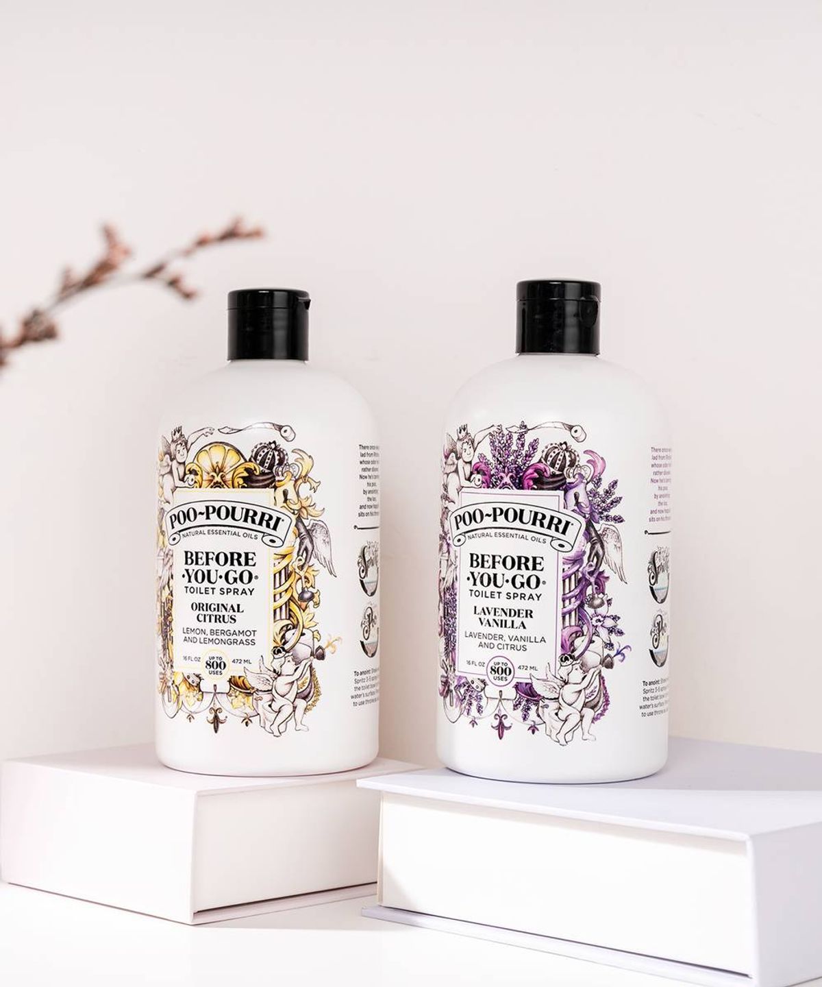 푸푸리(POOPOURRI) [푸푸리]토일렛퍼퓸 대용량 리필형 472ml(800회분) 2가지 향