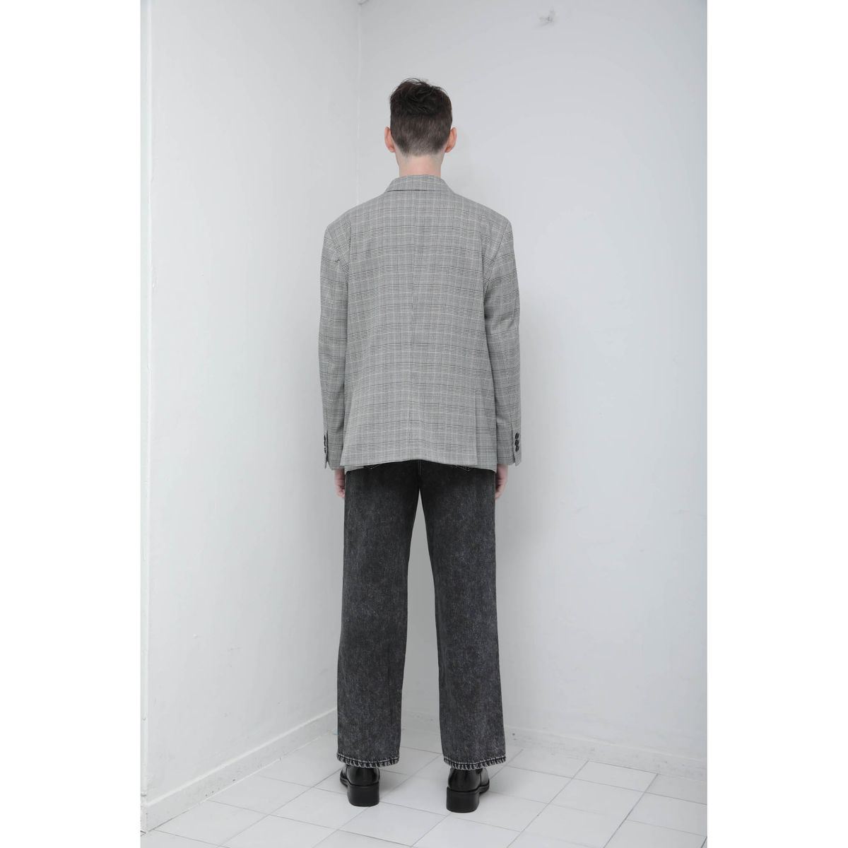버튼서울(BUTTON SEOUL) 글렌 체크 자켓