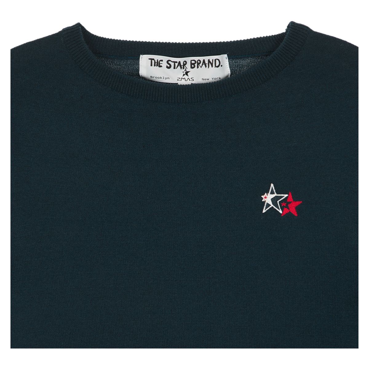 스마스(SMAS) 간절기 SMAS Two Star Logo Wool Shirt