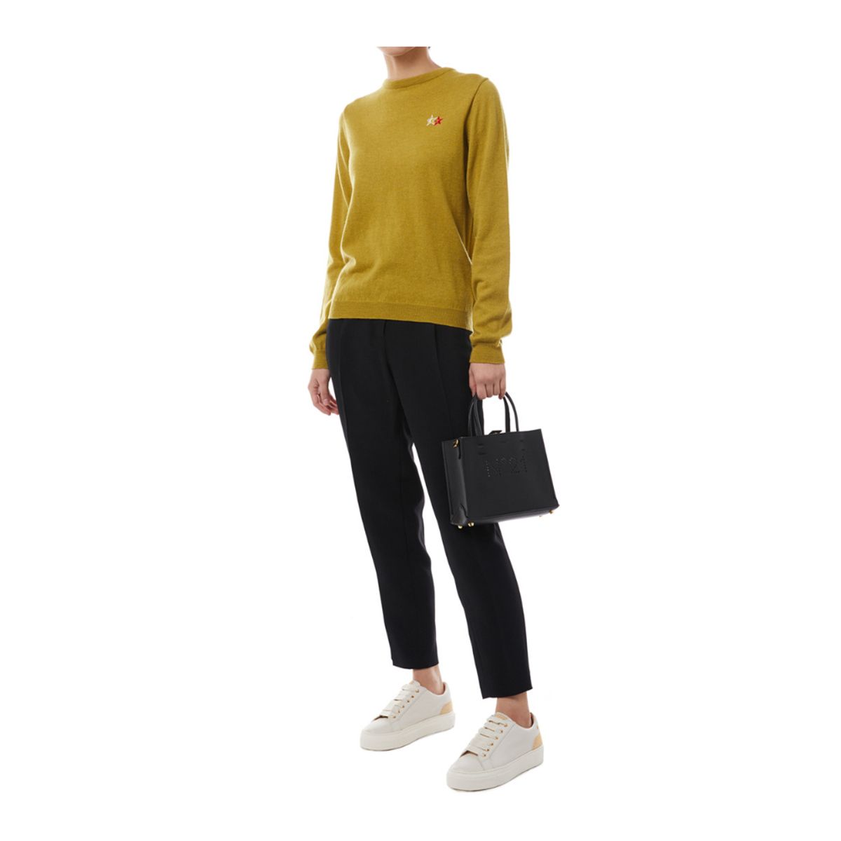 스마스(SMAS) SMAS Two Star Logo Wool Shirt
