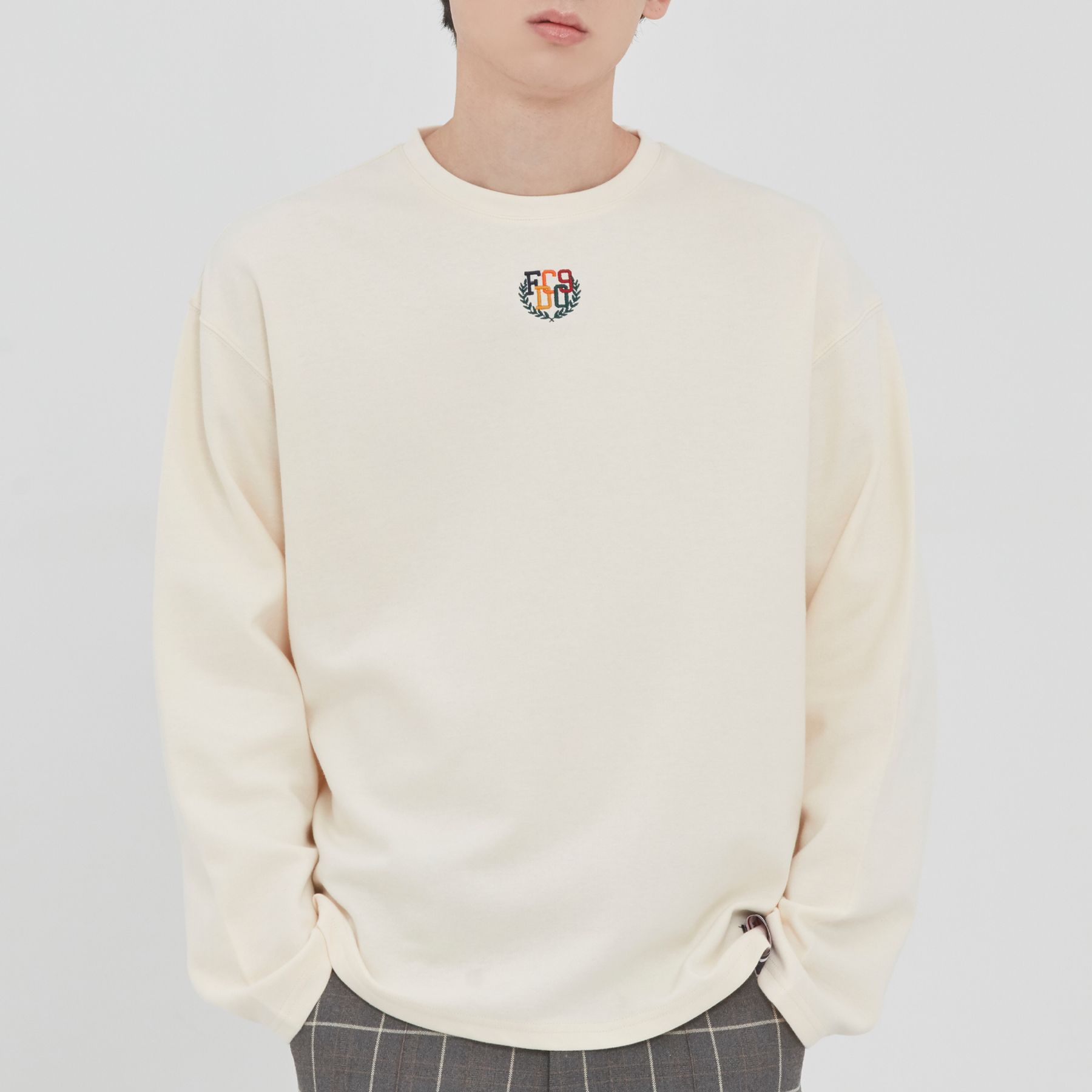 MUSINSA | ROMANTIC CROWN WORLD MAP LONG SLEEVE_OATMEAL