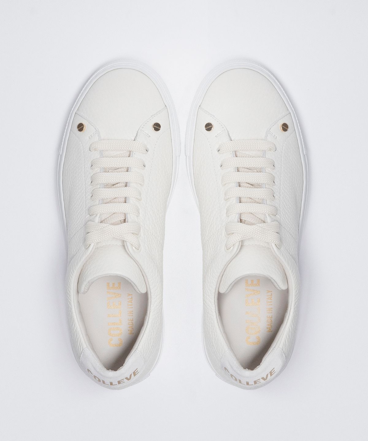 콜레브(COLLEVE) Senso White Lace-up