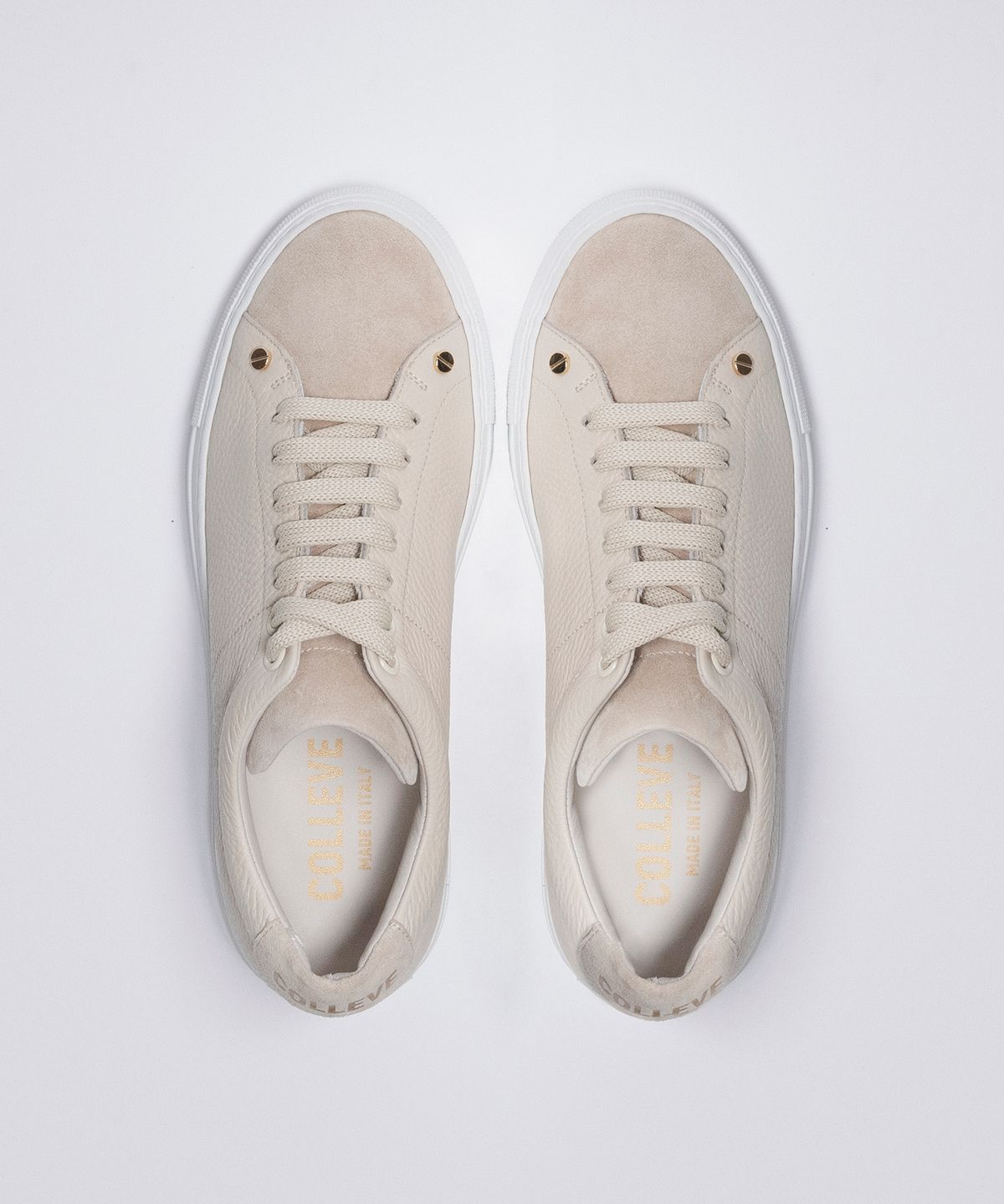 콜레브(COLLEVE) Senso Beige Lace-up