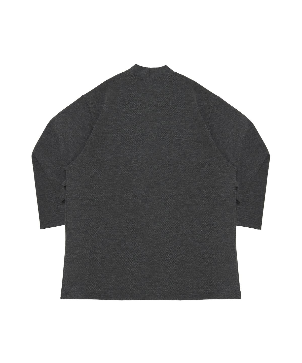 어낫띵(A NOTHING) WOOL KNIT TOGGLE-BUTTON CARDIGAN (Charcoal)