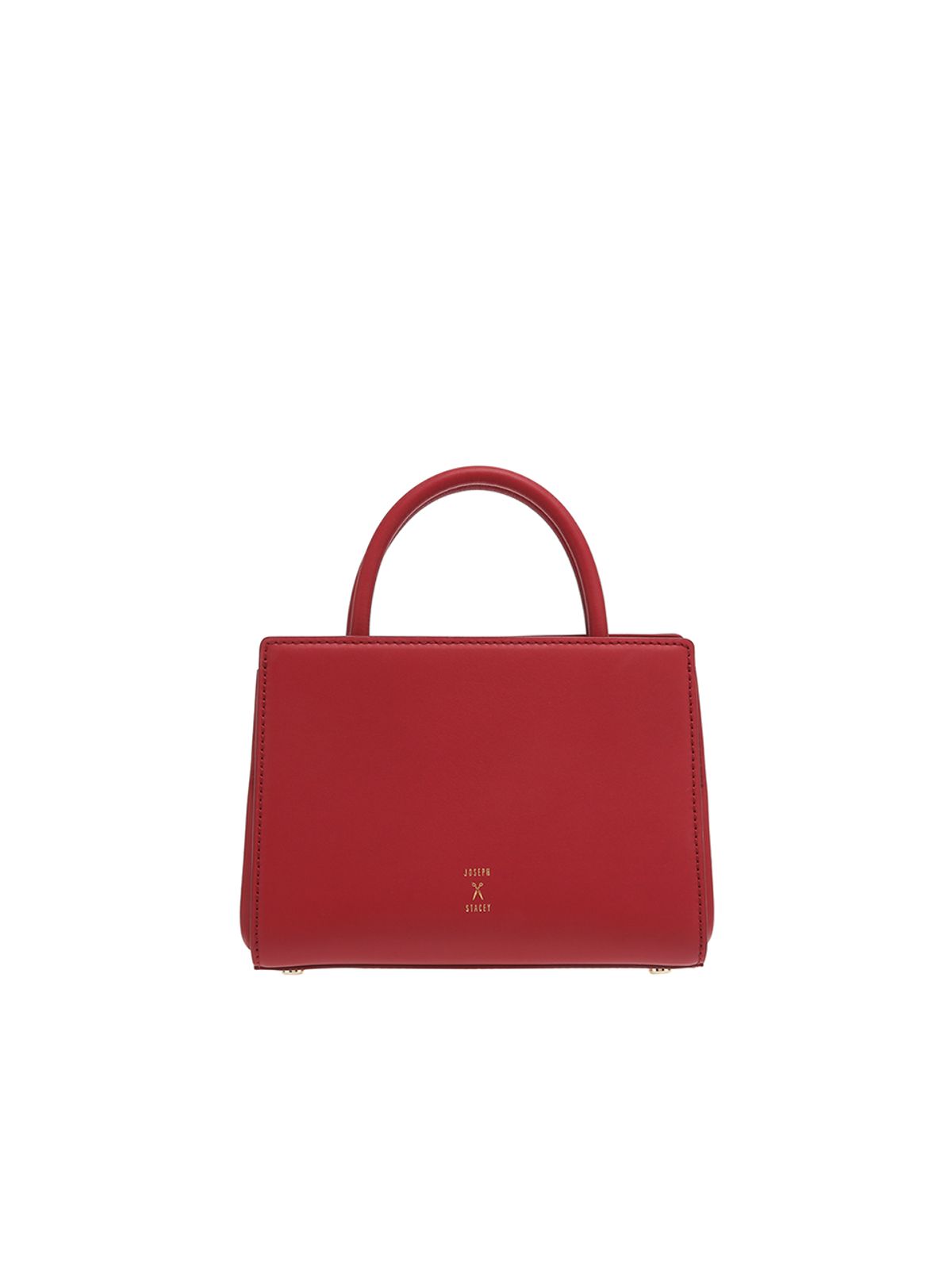 조셉앤스테이시(JOSEPH&STACEY) Lucky Pleats Tote S Lucky Red