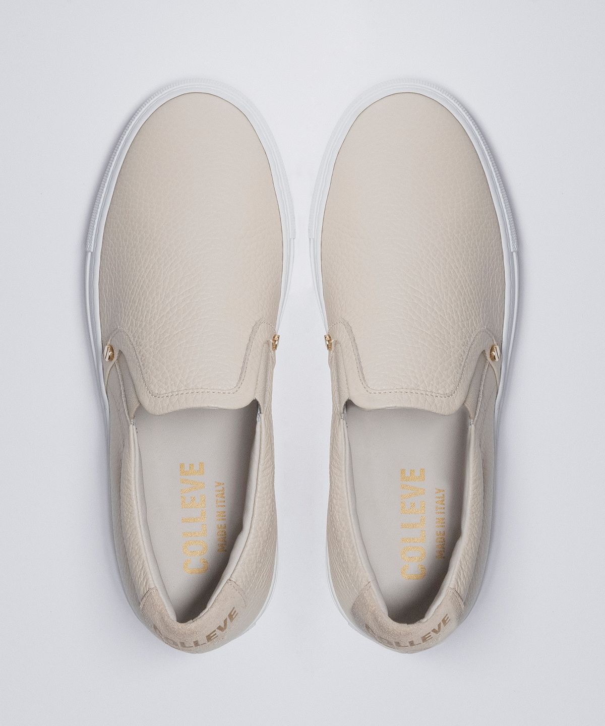 콜레브(COLLEVE) Notte Beige Slip-on