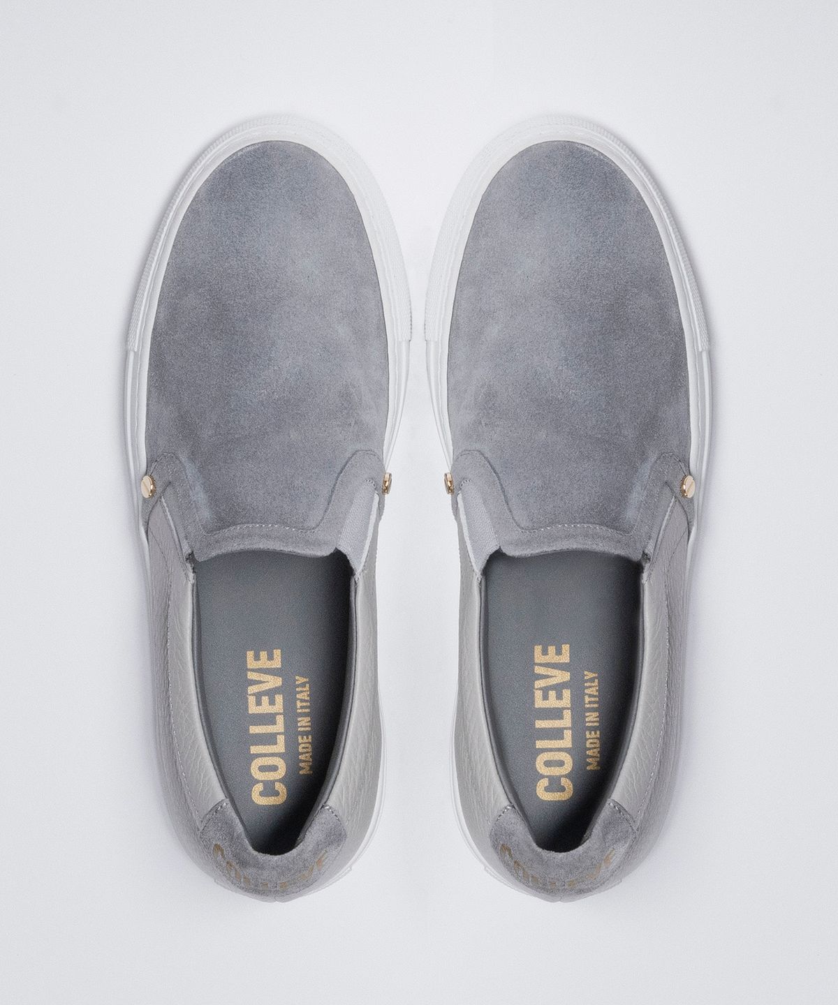 콜레브(COLLEVE) Notte Gray Slip-on