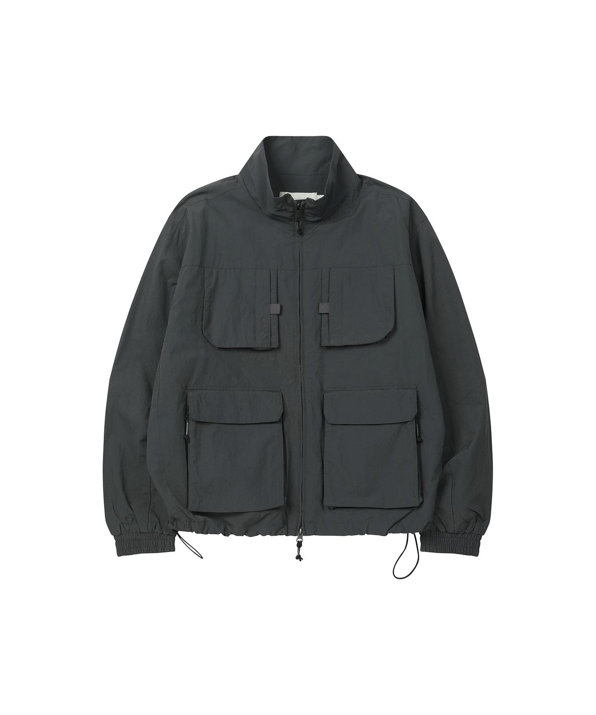 세컨모놀로그(SECONDMONO) Nylon Wind Field Jacket [DGRAY]_COOSJP026DGRAY