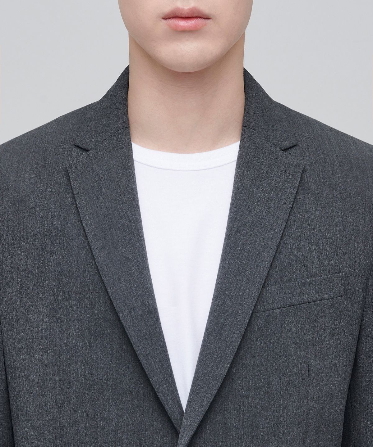 무신사 스탠다드(MUSINSA STANDARD) 라이트웨이트 베이식 블레이저 [미디엄 그레이]