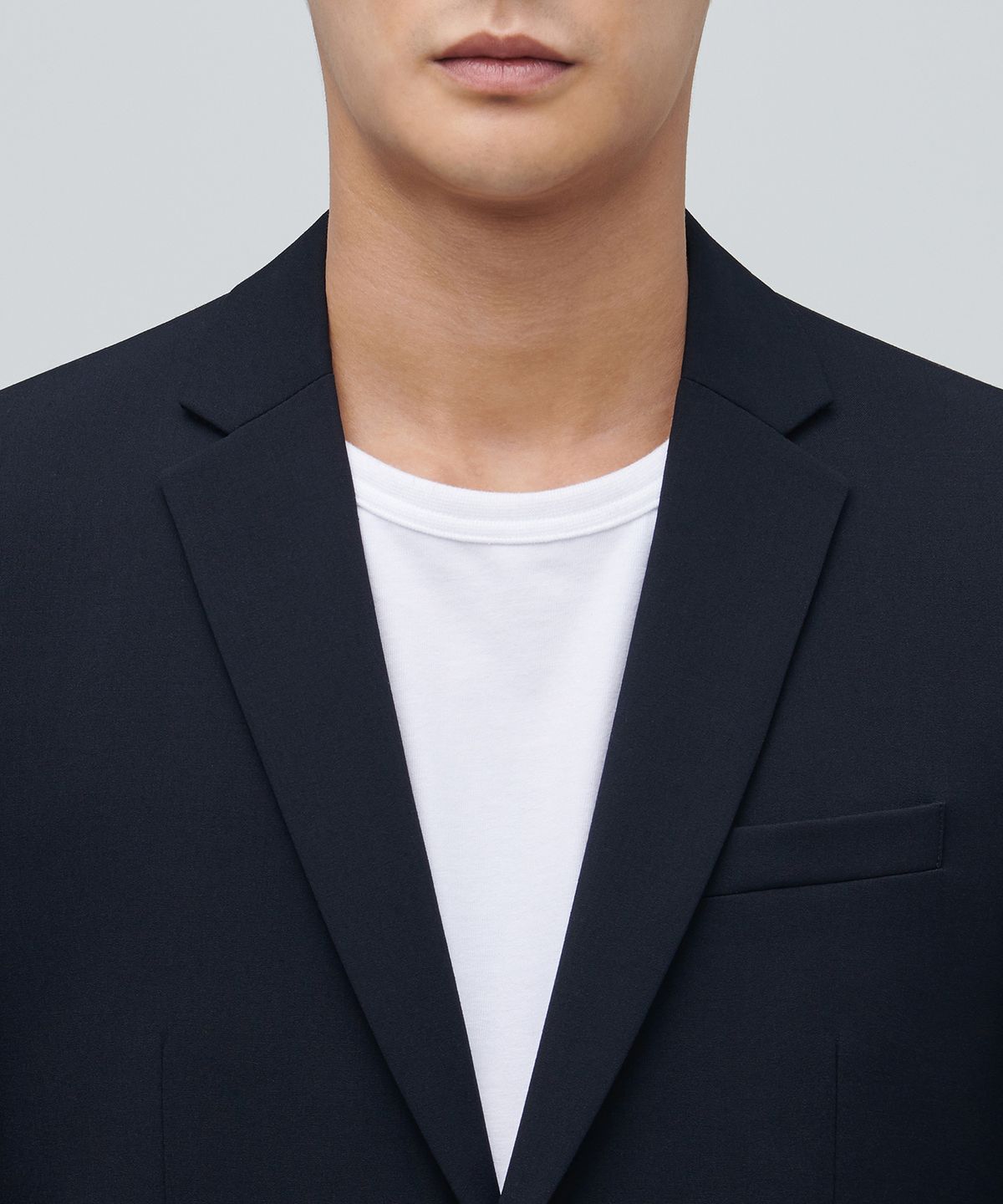 무신사 스탠다드(MUSINSA STANDARD) 라이트웨이트 베이식 블레이저 [네이비]