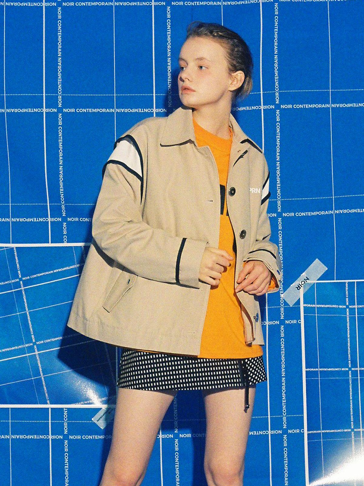느와(NOIR) Oxford Jacket