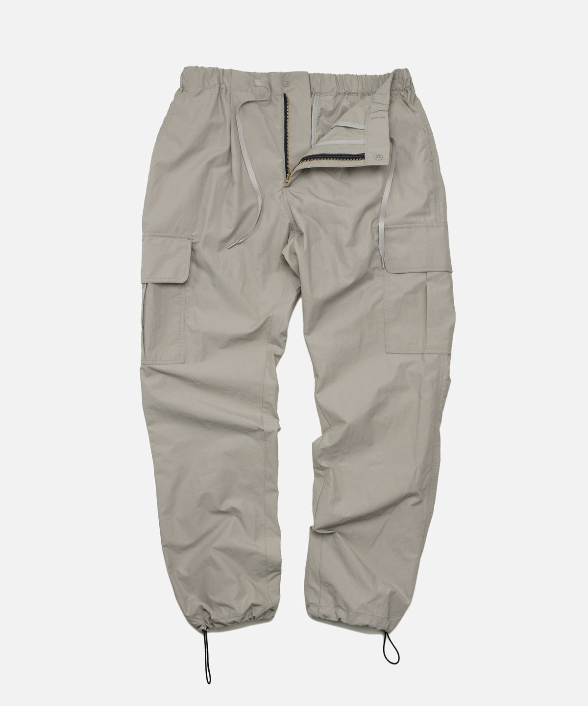 프리즘웍스(FRIZMWORKS) CARGO STRING PANTS _ LIGHT GRAY