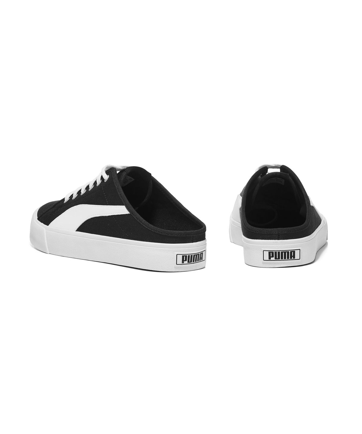 푸마(PUMA) 바리 뮬 - 블랙:화이트 / 371318-01