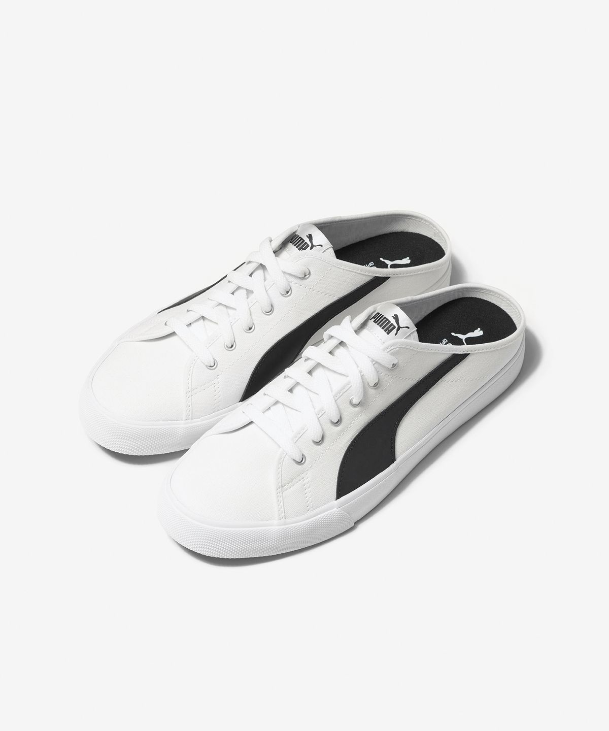 푸마(PUMA) 바리 뮬 - 화이트:블랙 / 371318-02