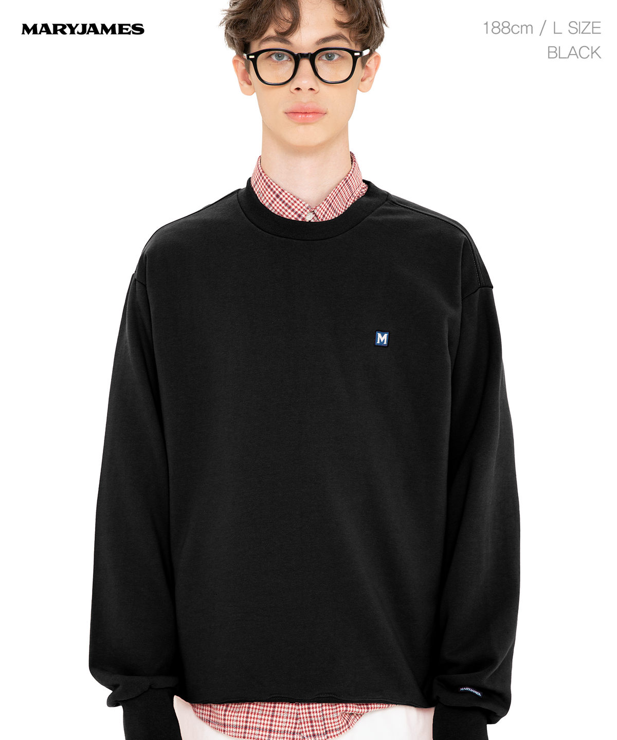 메리제임스(MARYJAMES) [남녀공용] XOCOLA SWEAT SHIRT (4 COLOR)
