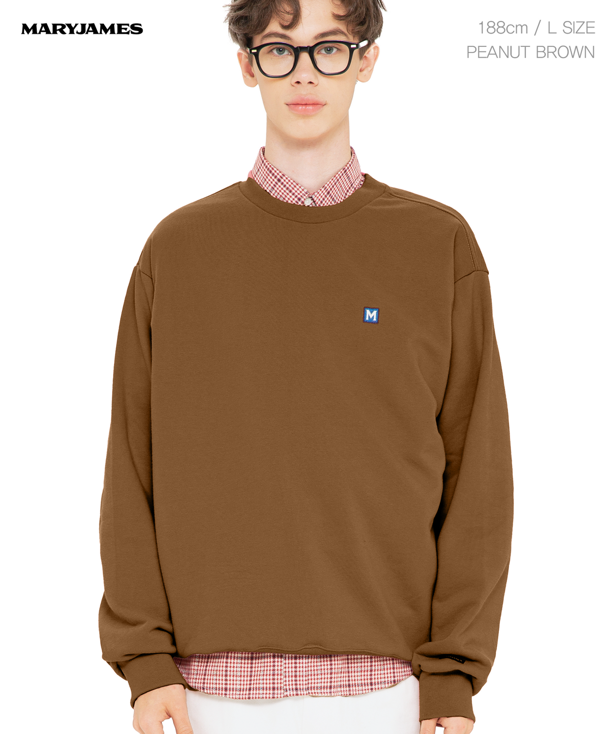 메리제임스(MARYJAMES) [남녀공용] XOCOLA SWEAT SHIRT (4 COLOR)