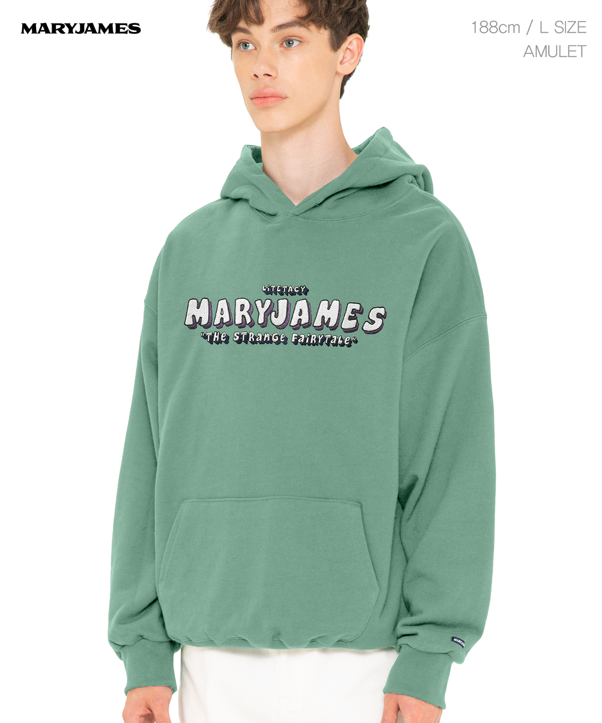 메리제임스(MARYJAMES) [남녀공용] LOOKY HOODIE(6 COLOR)