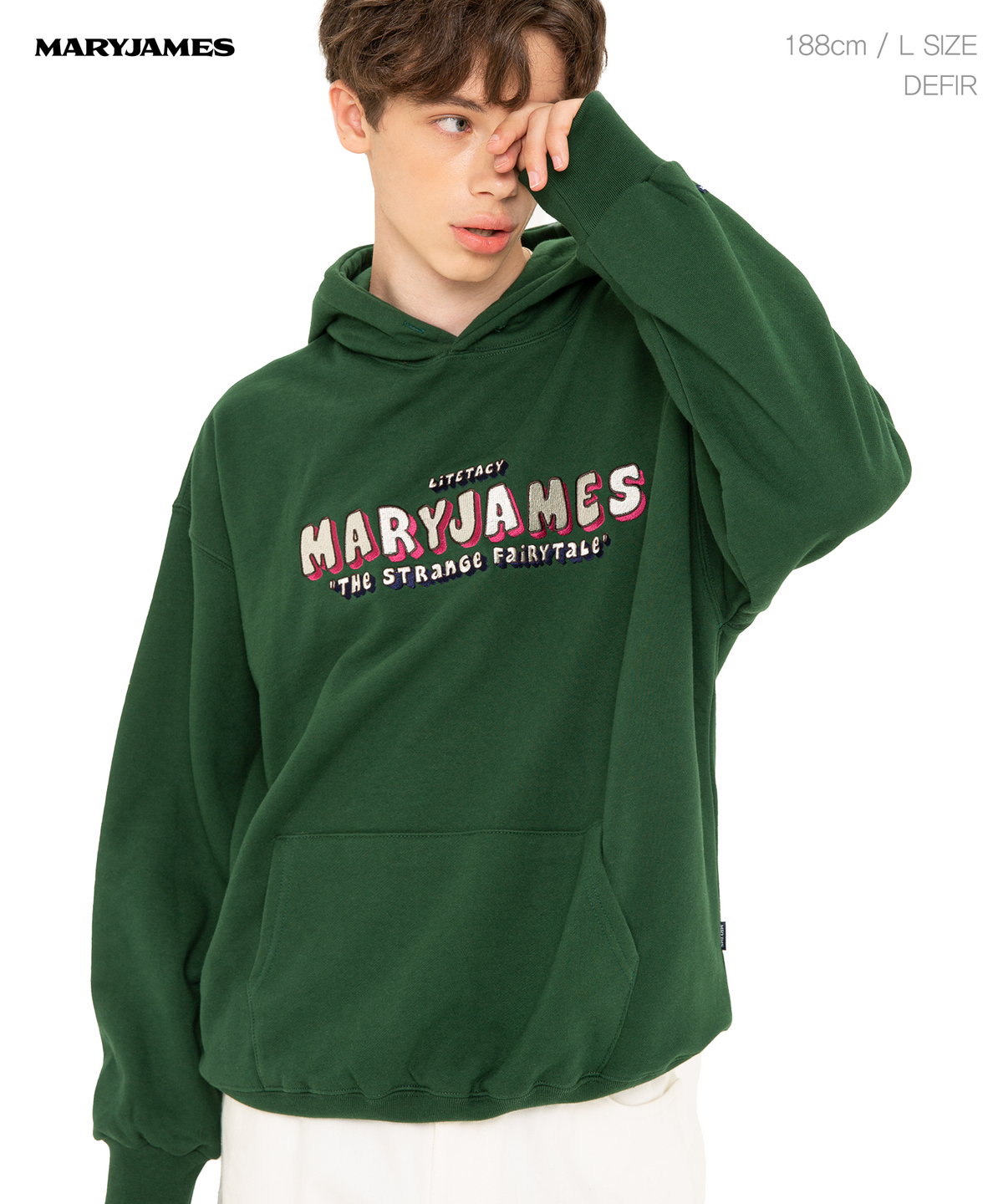 메리제임스(MARYJAMES) [남녀공용] LOOKY HOODIE(6 COLOR)