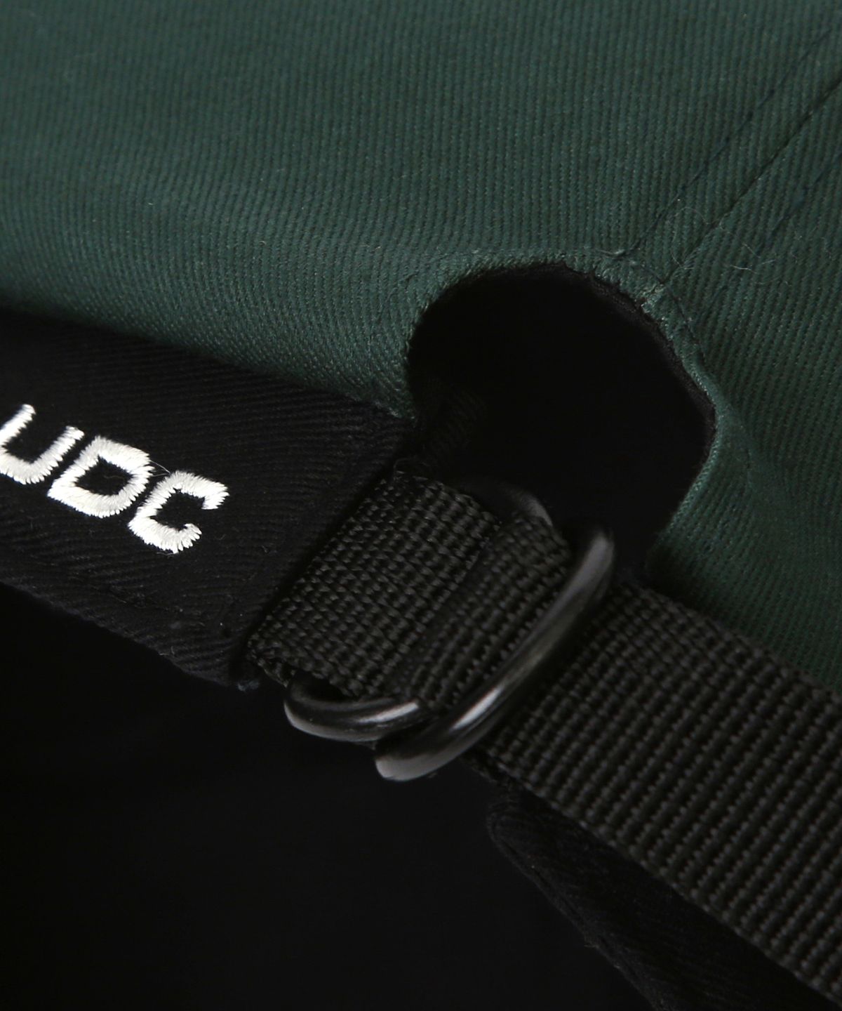언더컨트롤(UNDERCONTROL) 코튼 사이즈 조절 베레모 BERET / WEB STRAP / GREEN