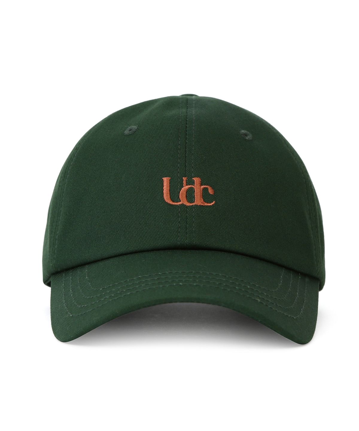 언더컨트롤(UNDERCONTROL) 코튼 로고 볼캡 SERIF UDC / AUTHENIC B B / WATER GREEN