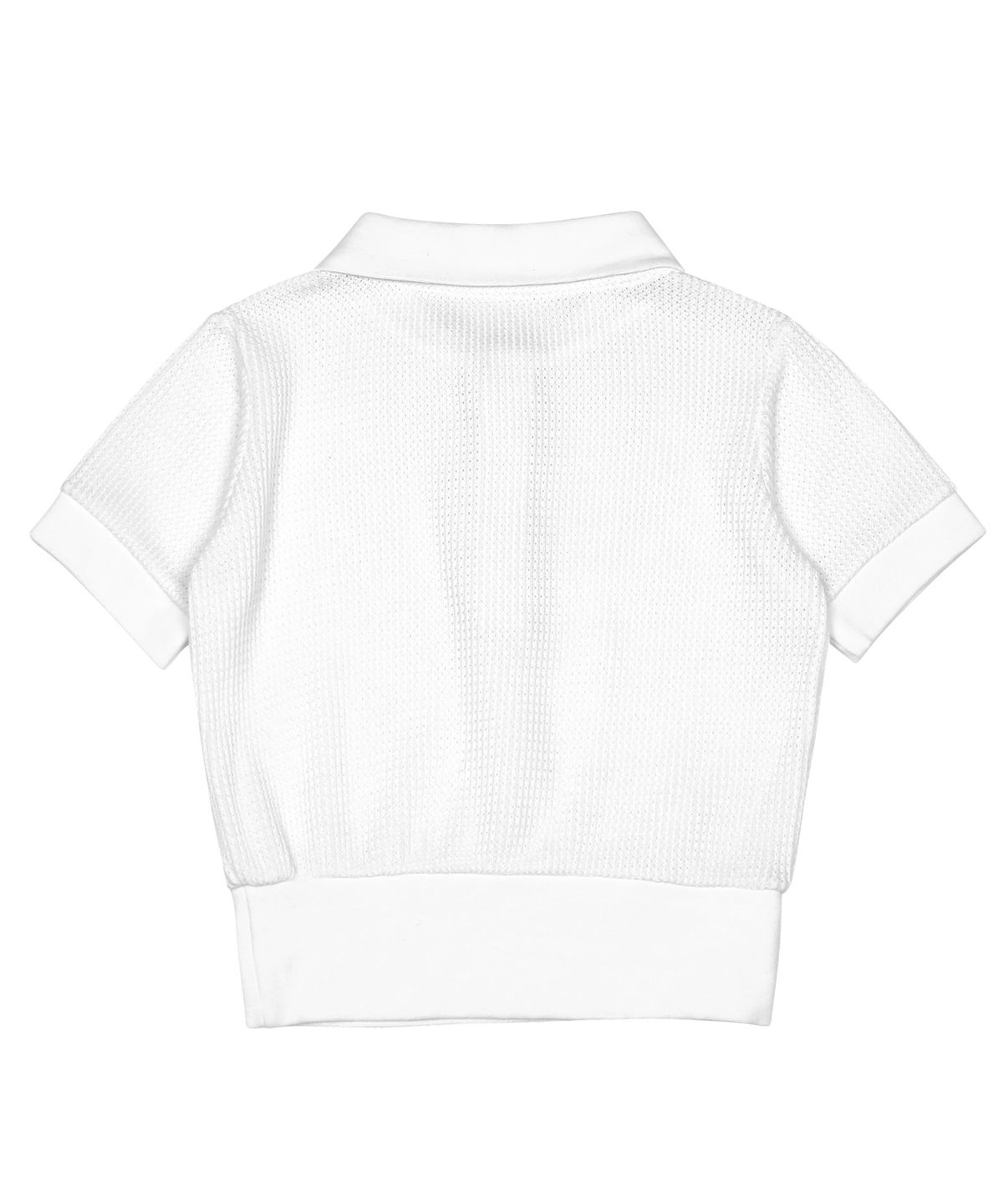 하이스쿨디스코(HIGH SCHOOL DISCO) See Through PK Shirt_White