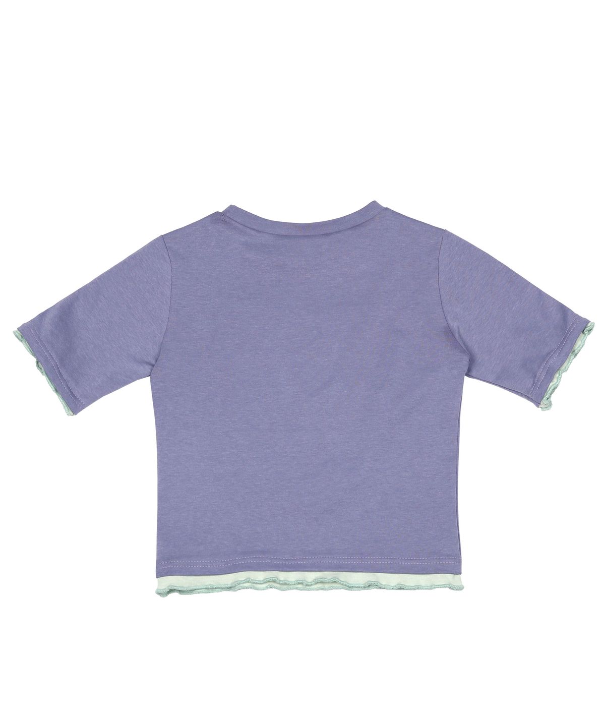 하이스쿨디스코(HIGH SCHOOL DISCO) Strawberry Crop T-shirt_Purple