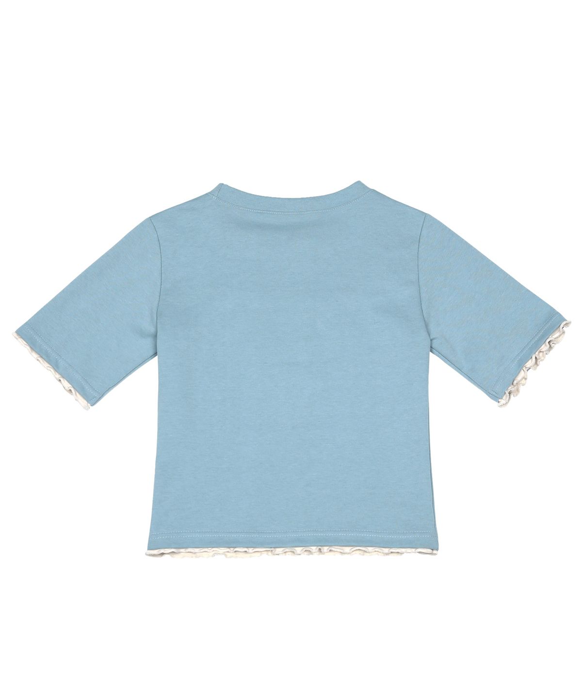 하이스쿨디스코(HIGH SCHOOL DISCO) Strawberry Crop T-shirt_Sky Blue