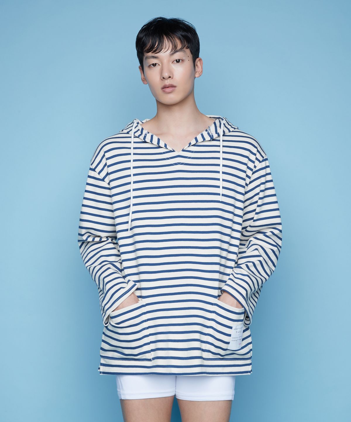 빠흐(PARS) 툴루즈 네이비 스트라이프 후디