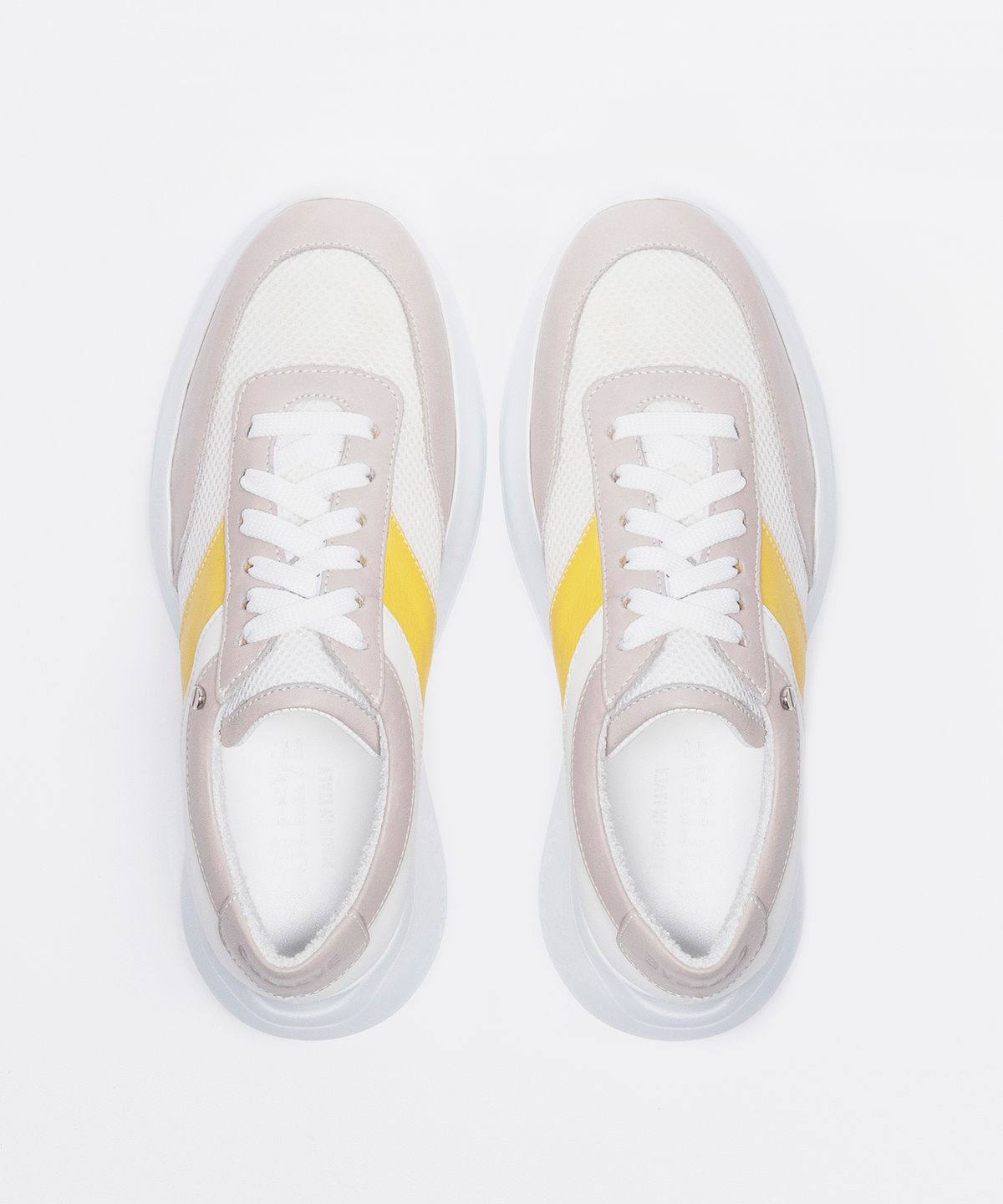 콜레브(COLLEVE) Alma Beige/Yellow Racer