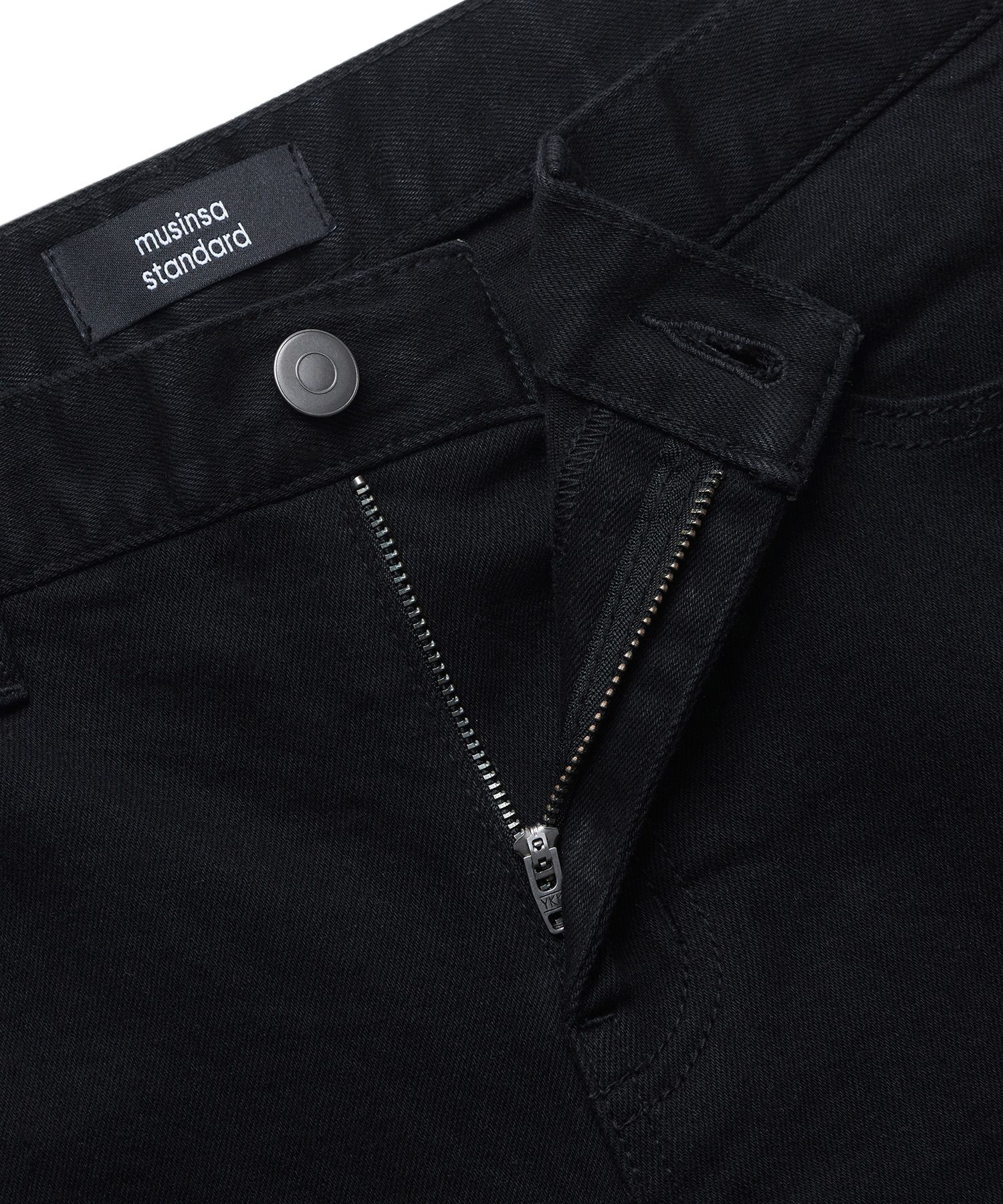 ★MUSINSA STANDARD★ Slim crop denim pants washed black MMJN MUSINSA | MUSINSA STANDARD CONE Slim Cropped Denim Pants