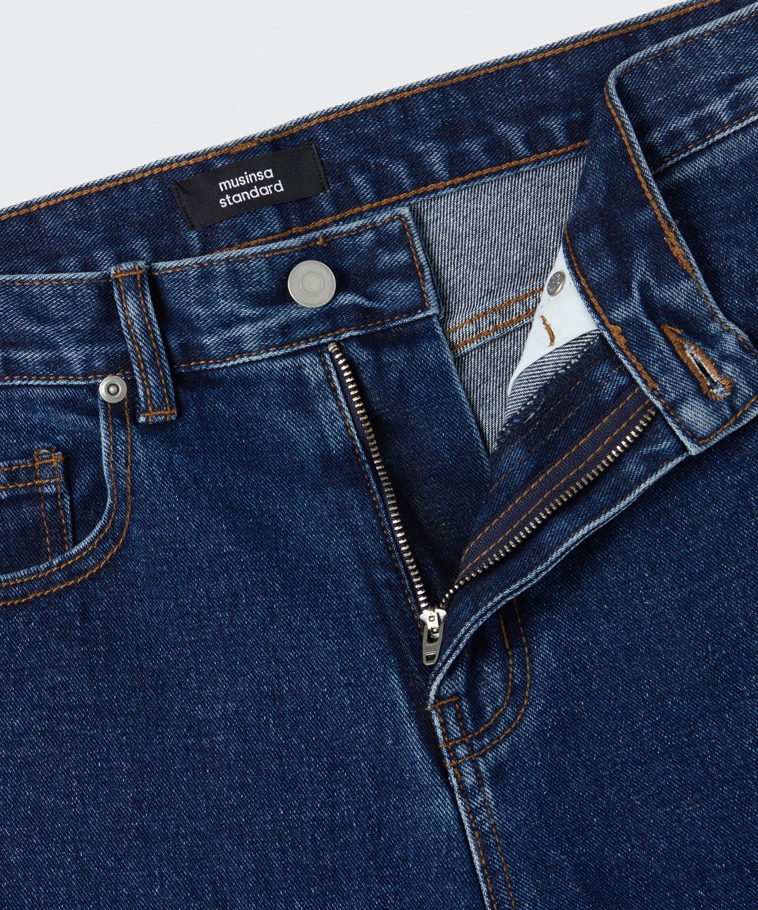 ★MUSINSA STANDARD★ Denim furtig pants sky blue MMDNP516-SB MUSINSA | MUSINSA STANDARD Denim Fatigue Pants [Sky Blue]