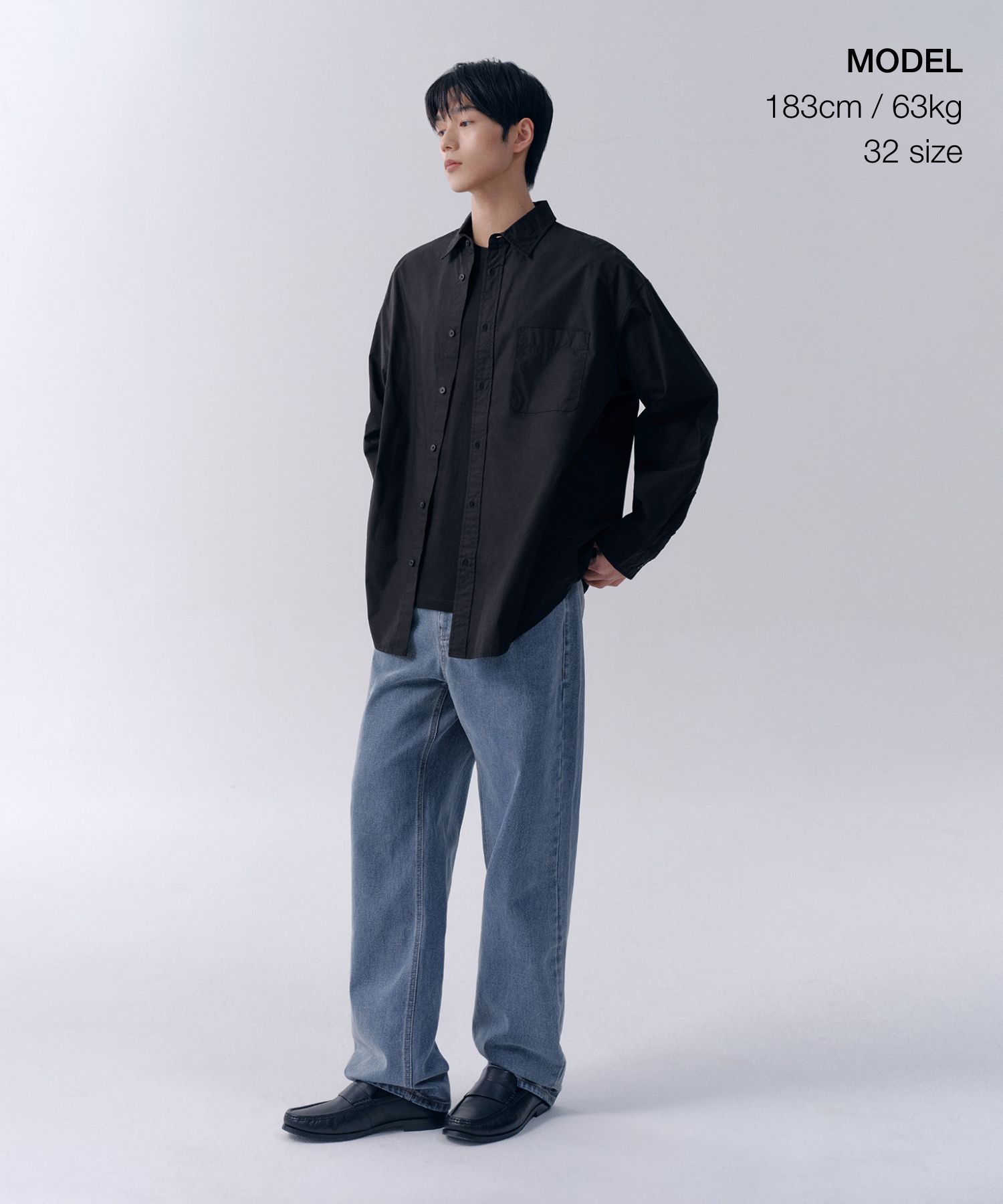 MUSINSA | MUSINSA STANDARD REGULAR FIT DENIM PANTS [LIGHT