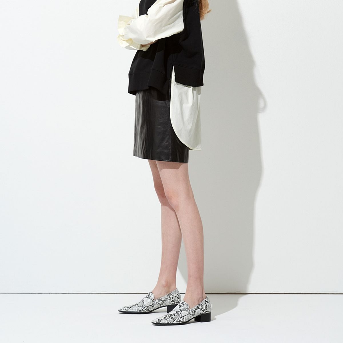 핀블랙(PINBLACK) VEGETABLE SET-UP A SKIRTS