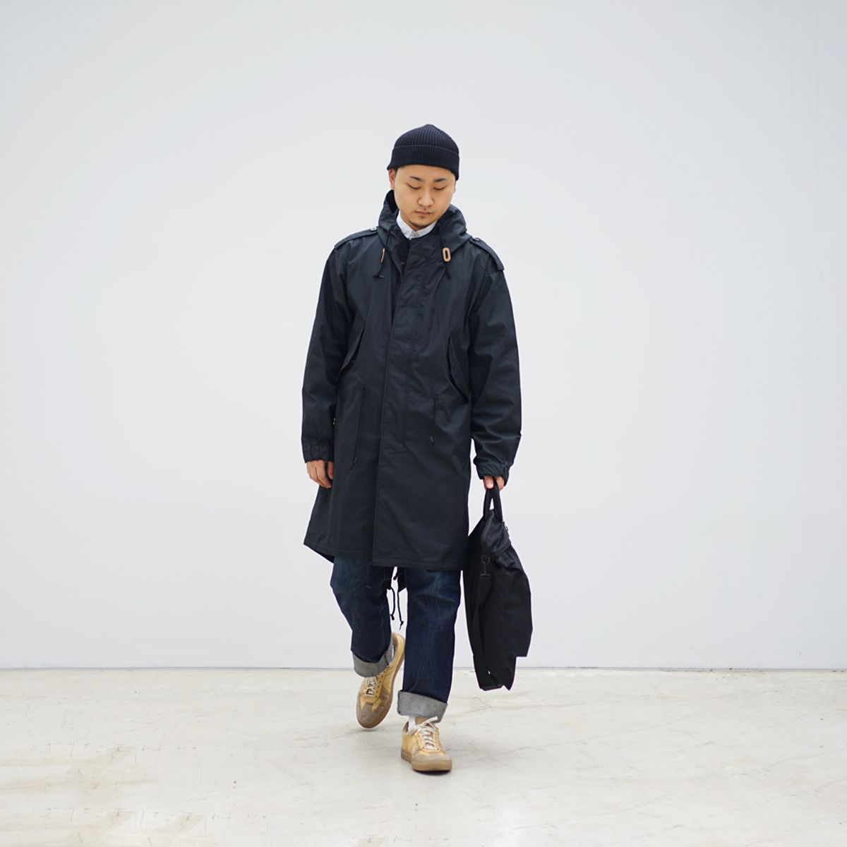 와이엠씨엘케이와이(YMCL KY) US M51 Field Parka Shell - Black