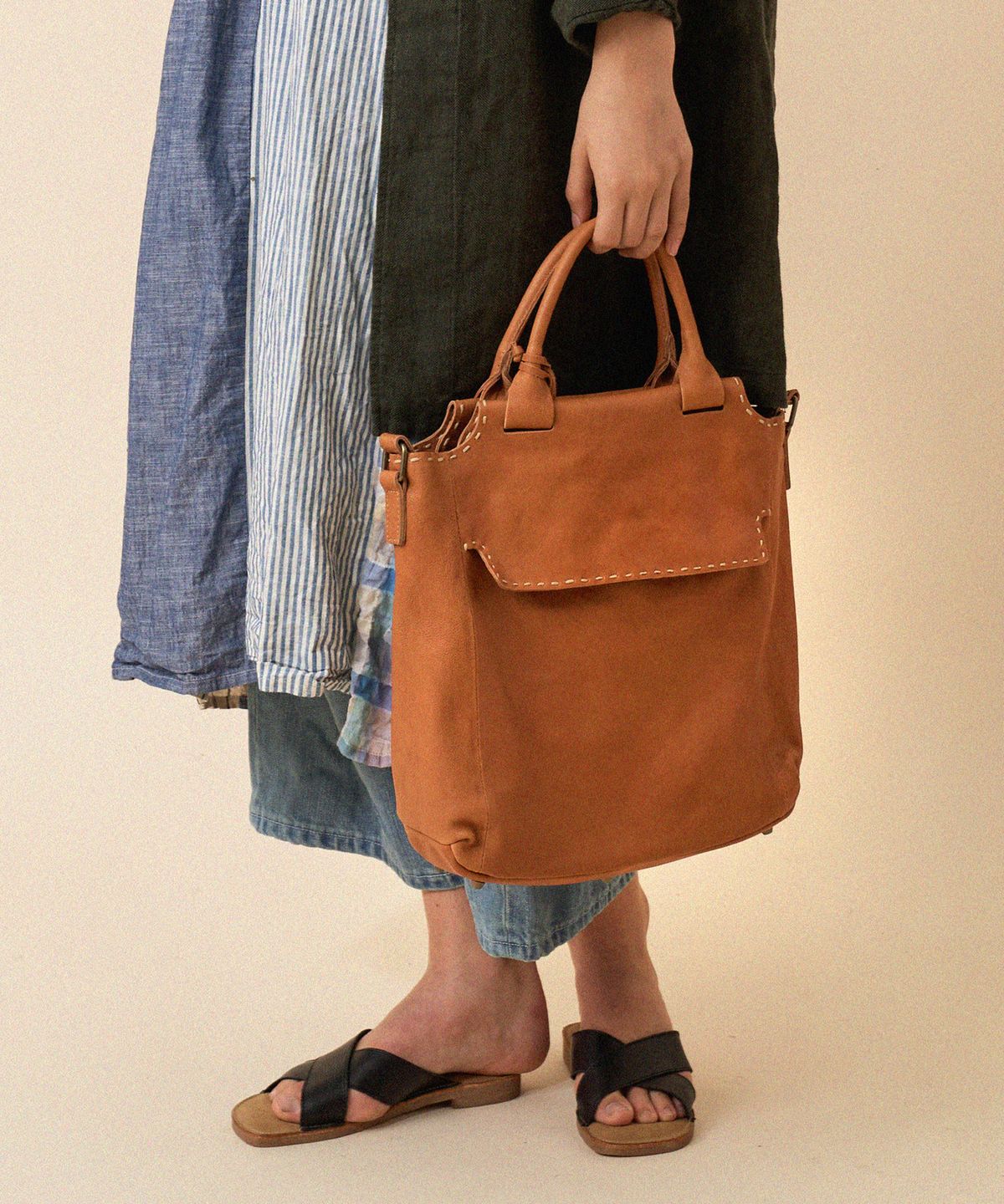 포디어웍스(4DEAWORKS) Milan lanka shopper cross (3colors)
