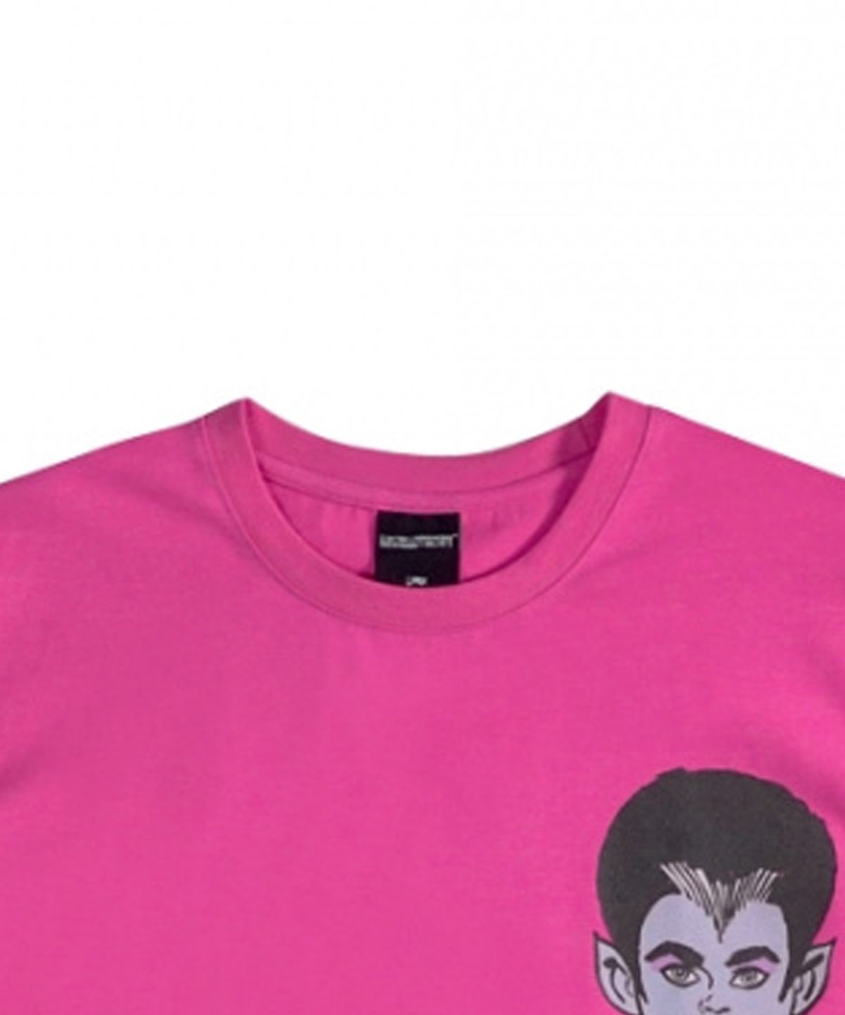 아임낫어휴먼비잉(I AM NOT A HUMAN BEING) Dracula Short Sleeve T-Shirt - PINK