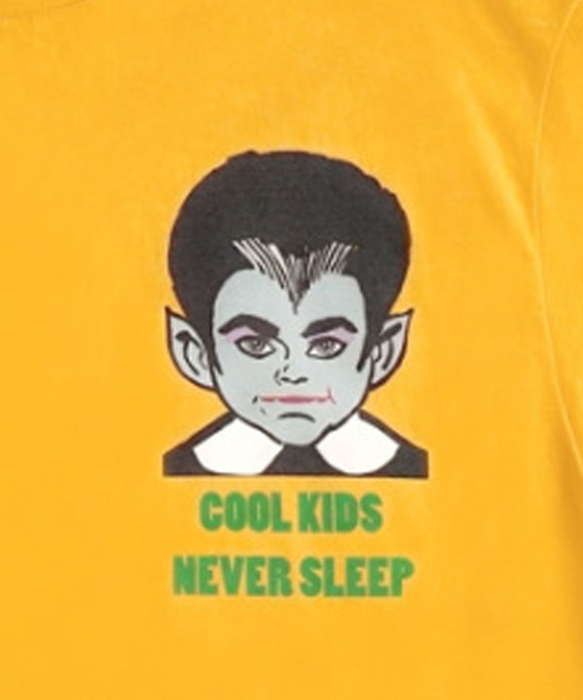 아임낫어휴먼비잉(I AM NOT A HUMAN BEING) Dracula Short Sleeve T-Shirt - ORANGE