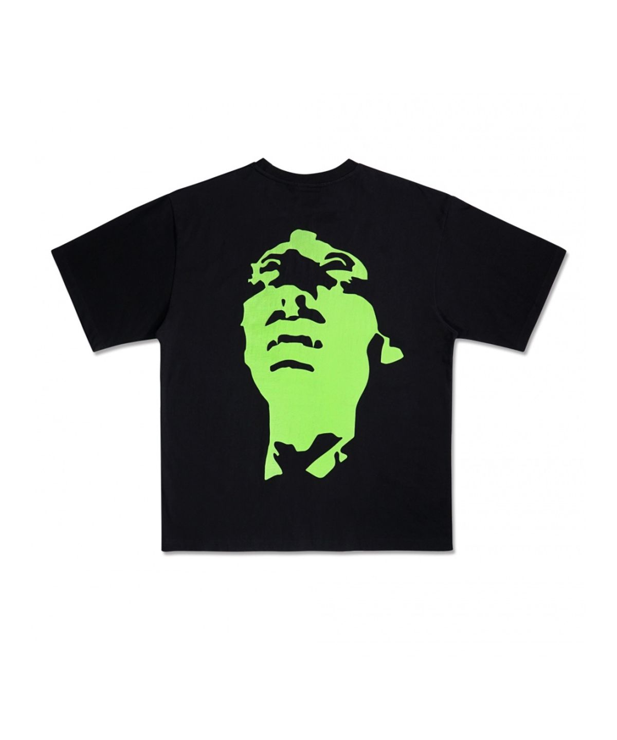 아임낫어휴먼비잉(I AM NOT A HUMAN BEING) The Man Short Sleeve T-Shirt - BLACK