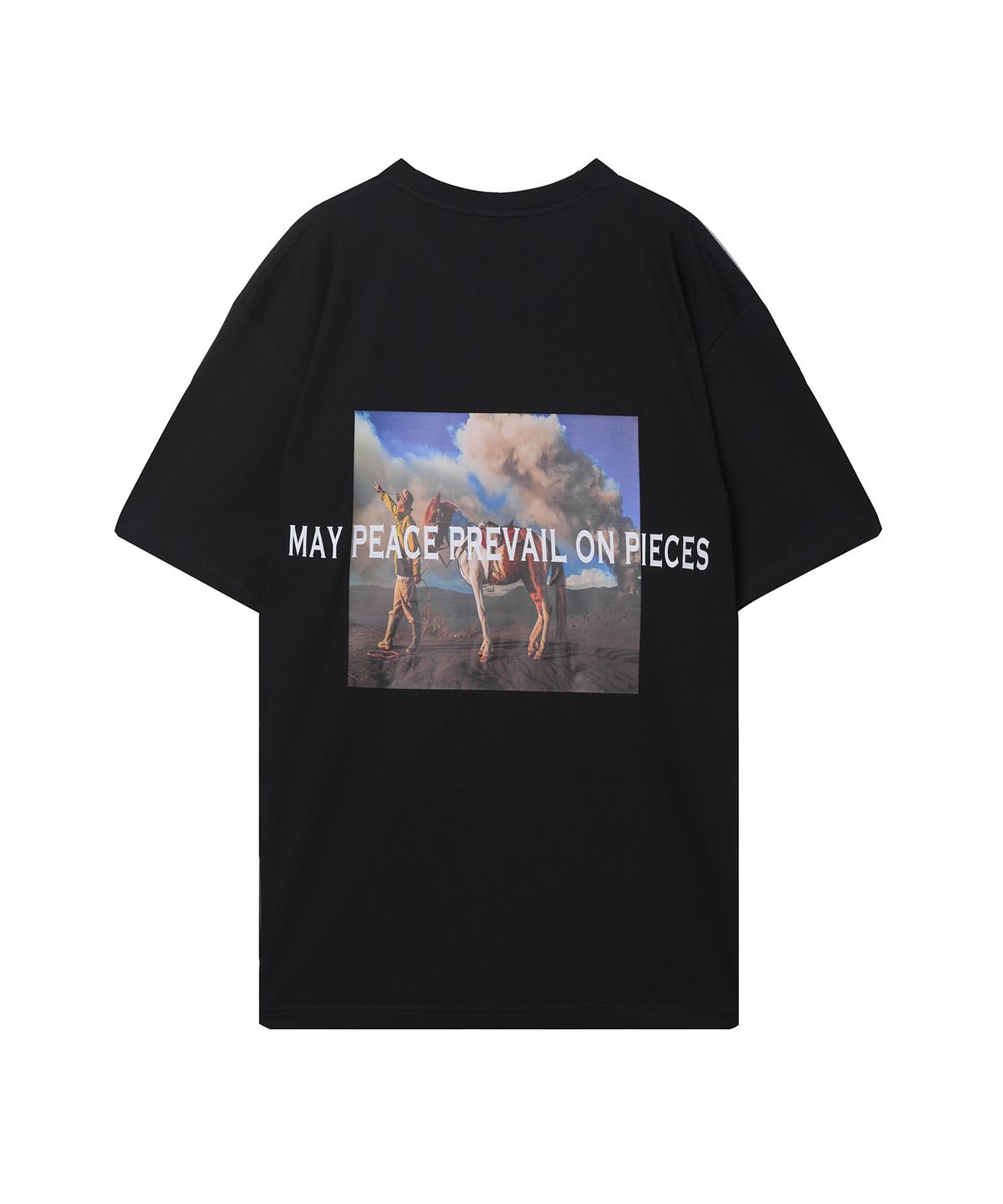 레스트인피시스(RESTINPIECES) Short Sleeve T-shirt [Black]