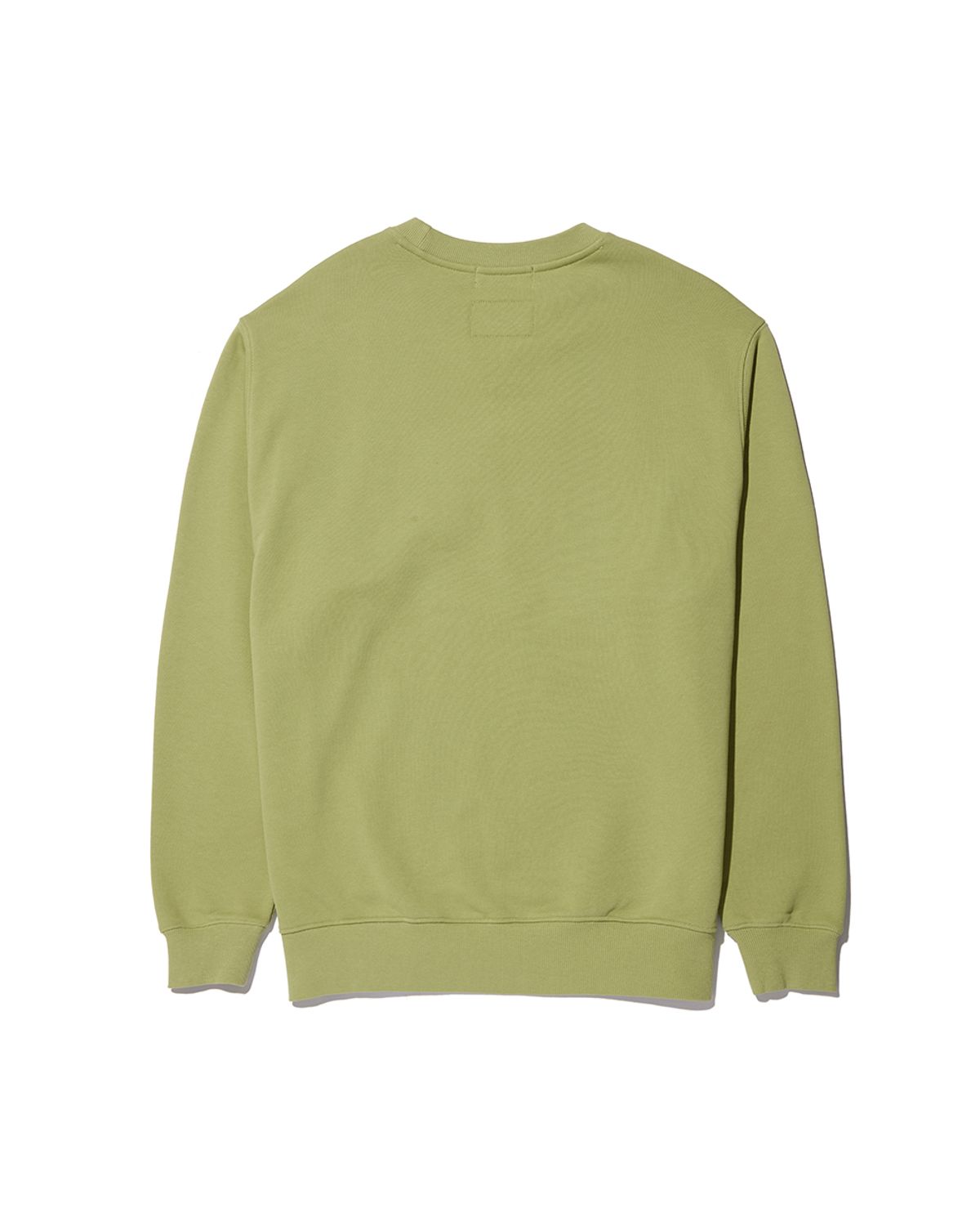 비슬로우(BESLOW) ARC LOGO SWEAT SHIRT AVOCADO