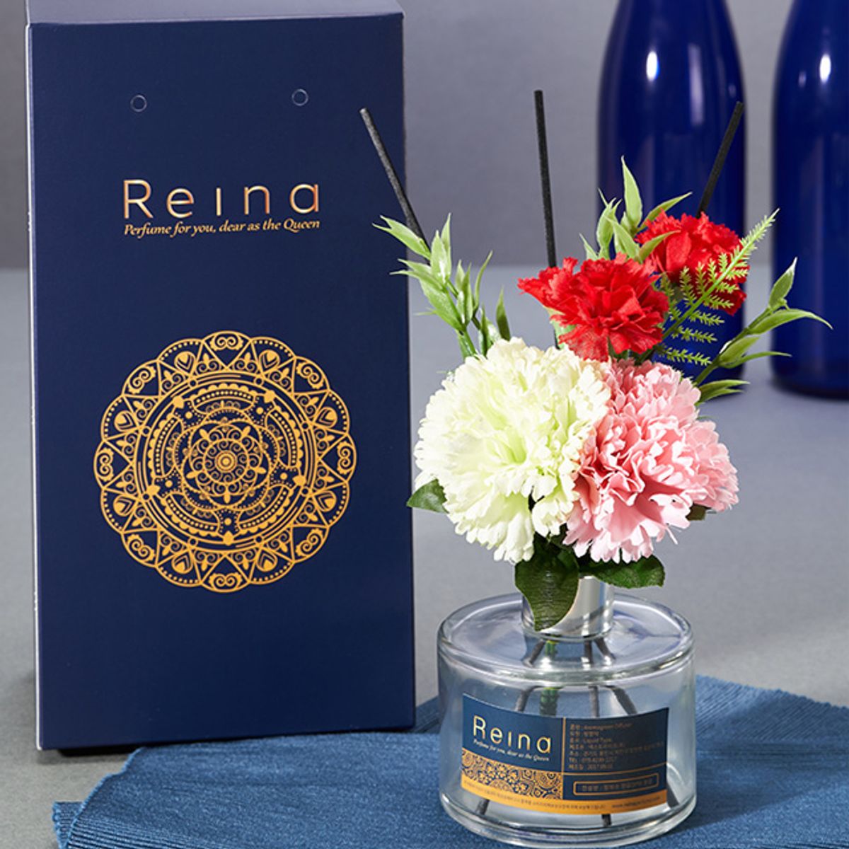 레이나퍼퓸(REINA PERFUME) 카네이션 아로마 플라워디퓨저 150ml