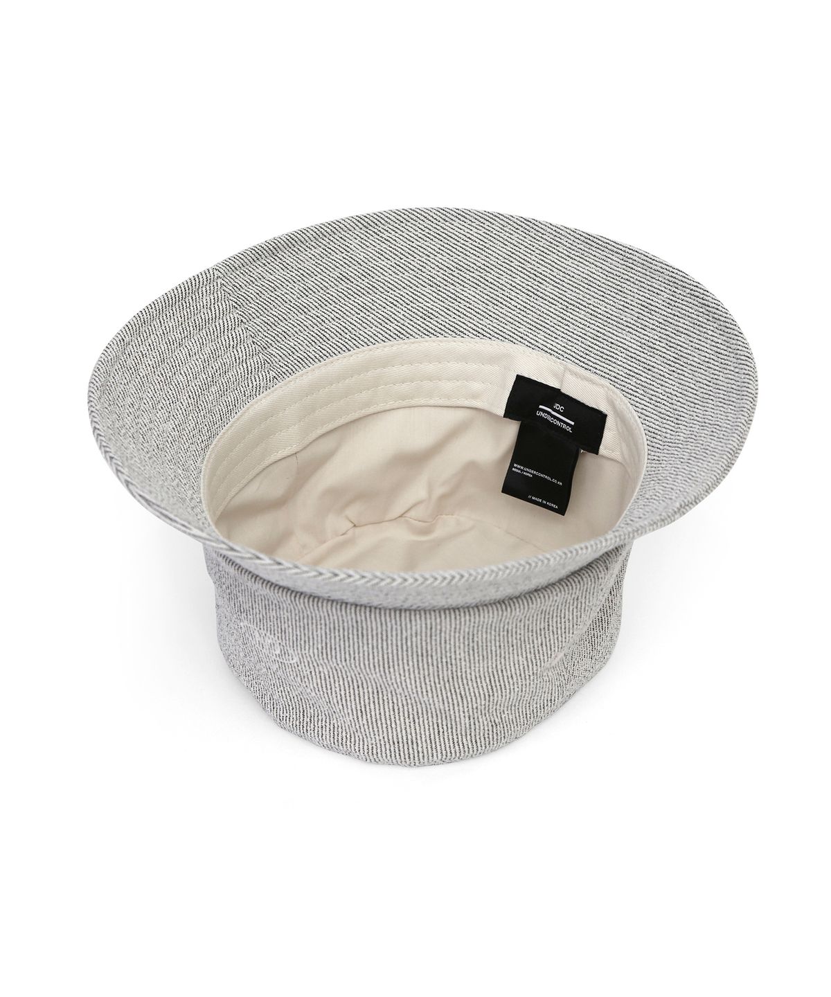 언더컨트롤(UNDERCONTROL) SQUARE BUCKET / HOLIDAY / BK STRIPE