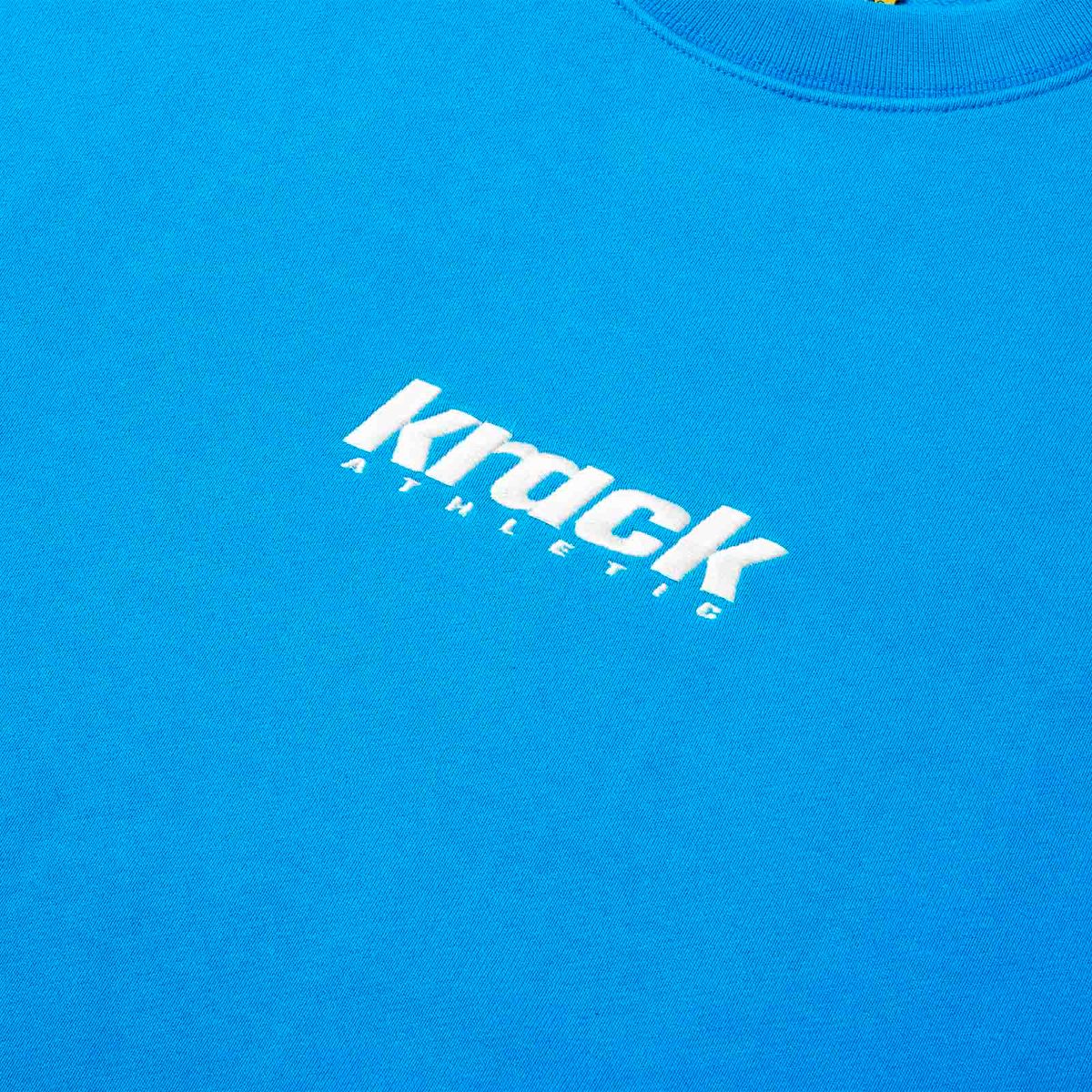 크랙 애슬레틱(KRACK ATHLETIC) BASIC LOGO SWEATSHIRT BLUE
