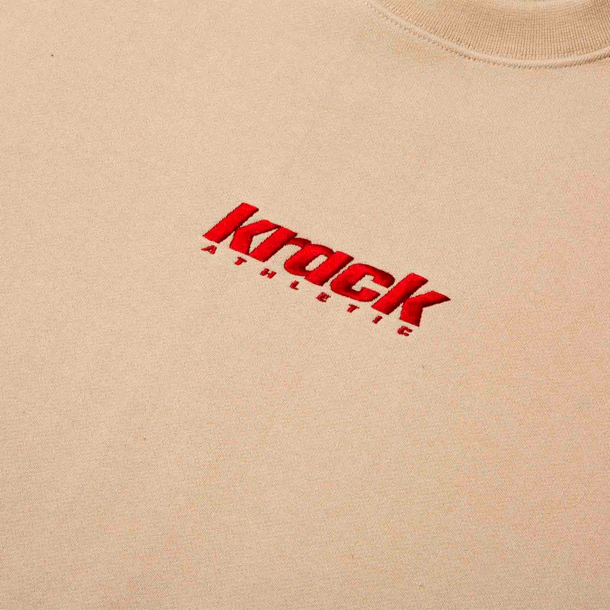 크랙 애슬레틱(KRACK ATHLETIC) BASIC LOGO SWEATSHIRT BEIGE