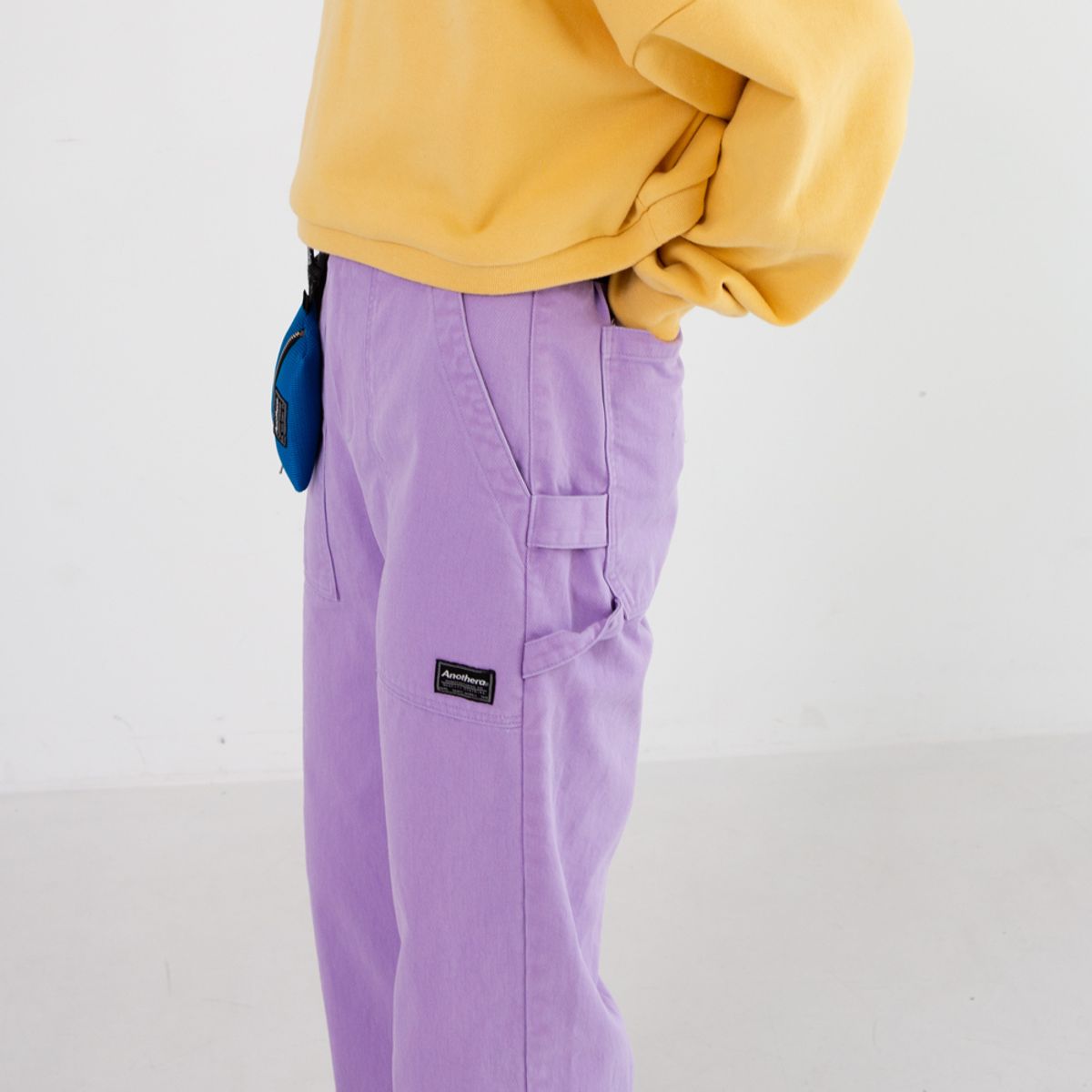 어나더에이(ANOTHER A) Utility Pocket Pants [Lillac]