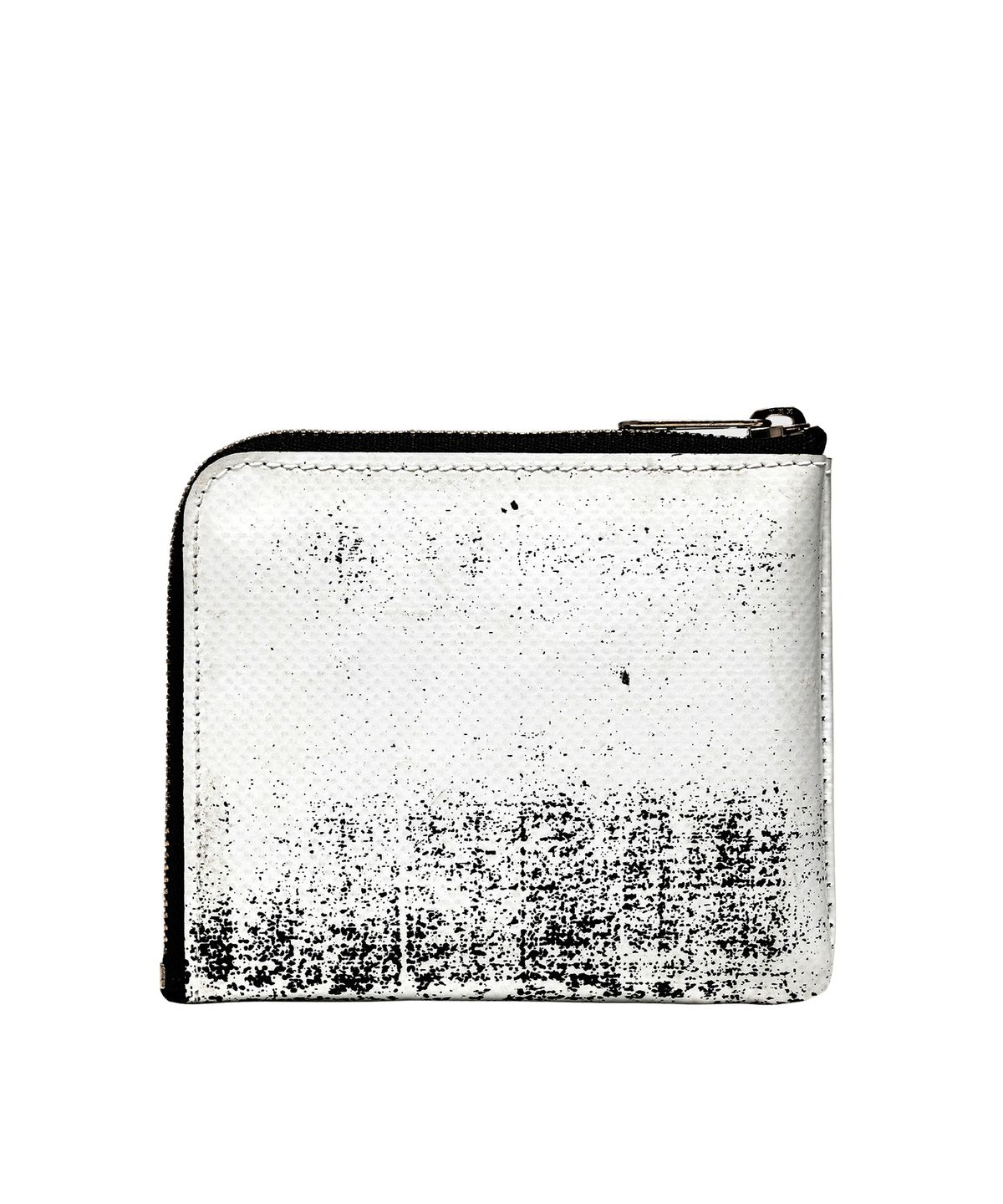 카네이테이(KANEITEI) PALM ZIP AROUND WALLET (WHITE) / UPCYCLED