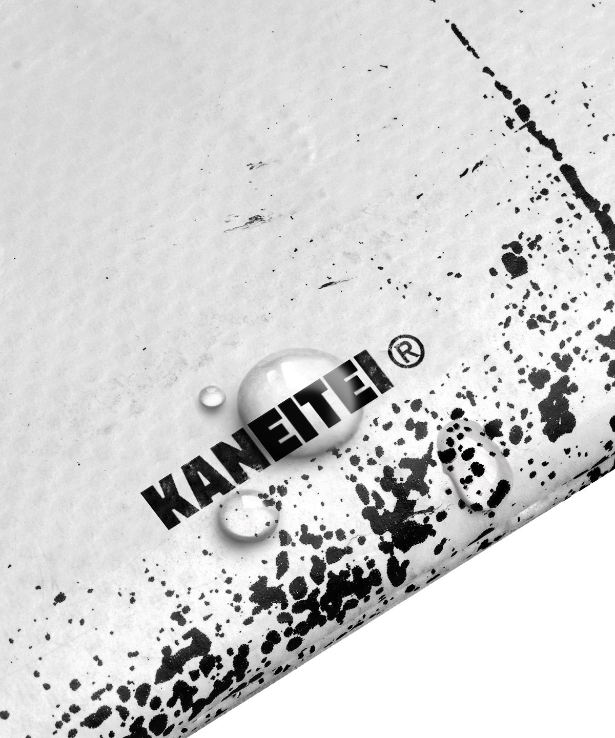 카네이테이(KANEITEI) PALM ZIP AROUND WALLET (WHITE) / UPCYCLED