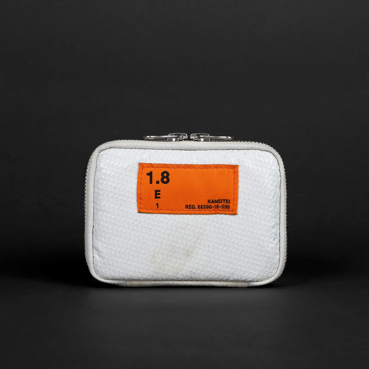 카네이테이(KANEITEI) SEI ZIP WALLET S (WHITE) / UPCYCLED