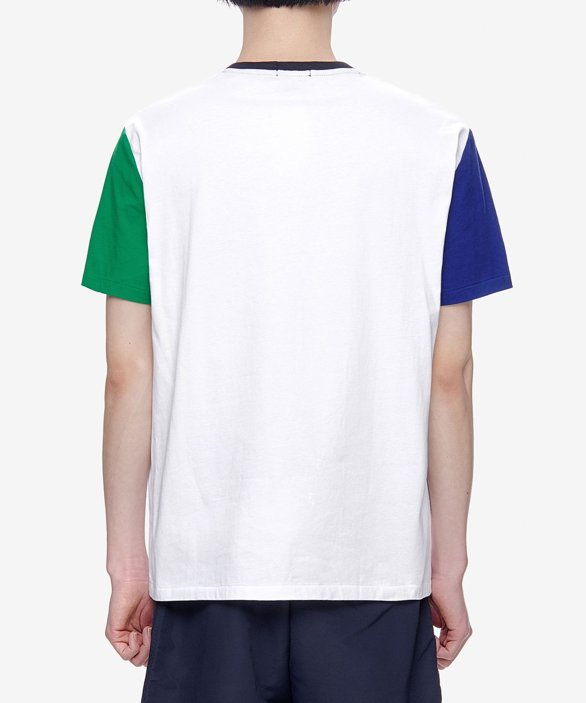 폴로 랄프 로렌(POLO RALPH LAUREN) 커스텀 슬림 핏 포켓 티셔츠-멀티